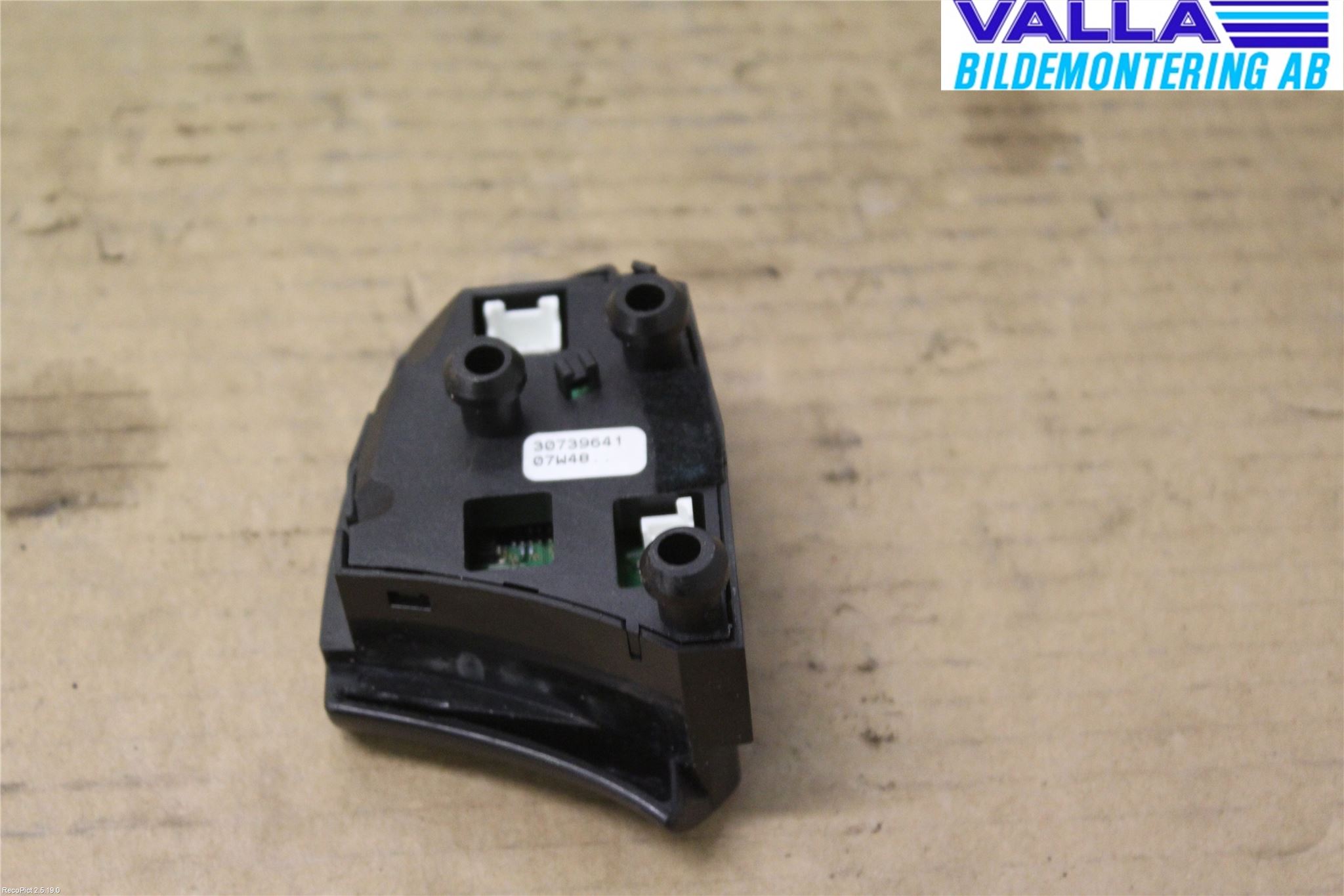 Volvo V70 08-13 Bryter Fader Høytalere