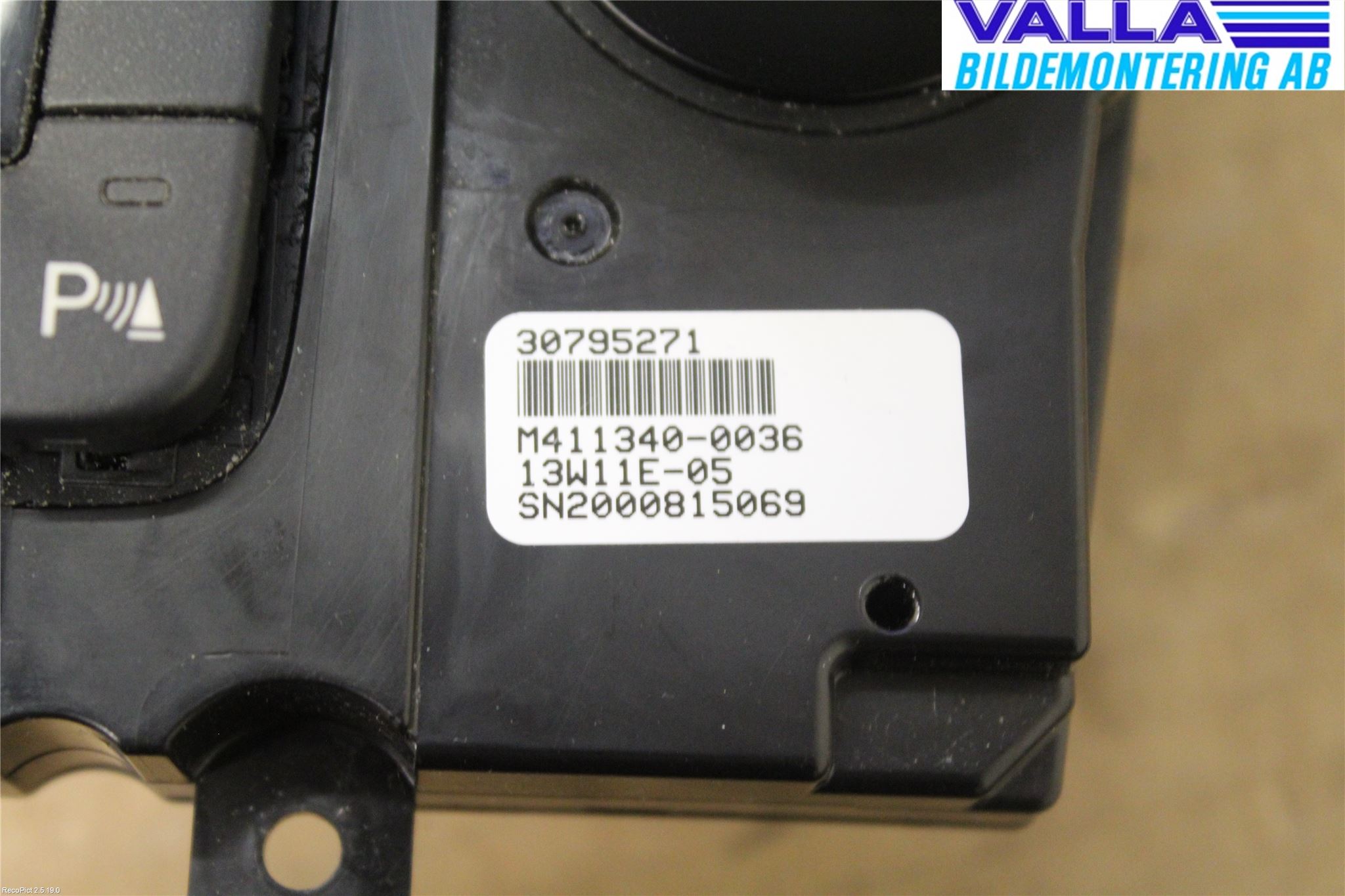 Volvo V70 08-13 Varmeapparat Panel(Regulering)