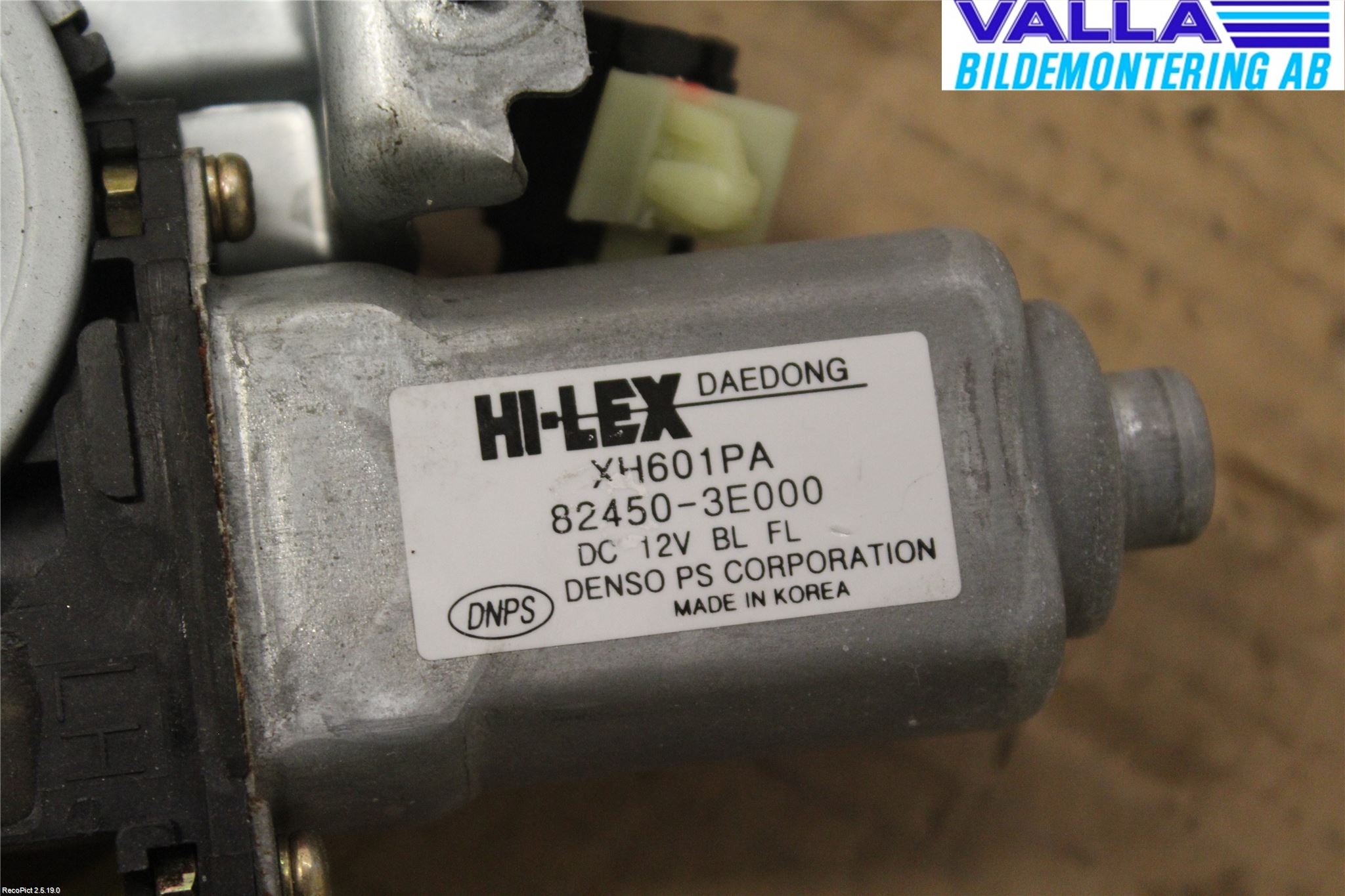 Kia SORENTO 03-09 Vindusheis El Komp
