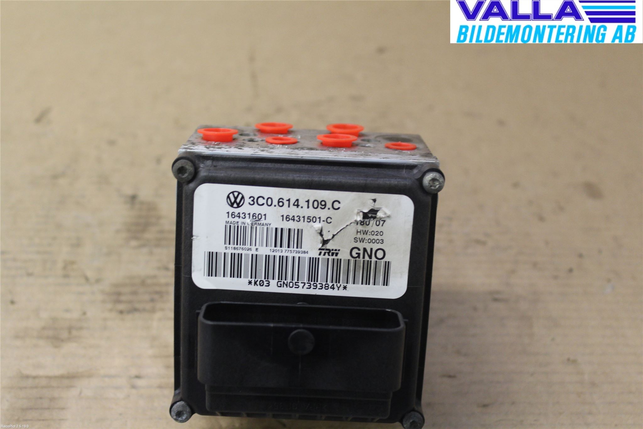 Volkswagen VW PASSAT 05-11 Abs Hydraulikkaggregat