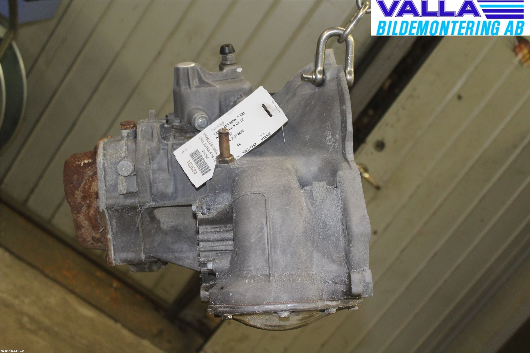 Opel ASTRA H 04-12 Gearkasse 5 Trinn