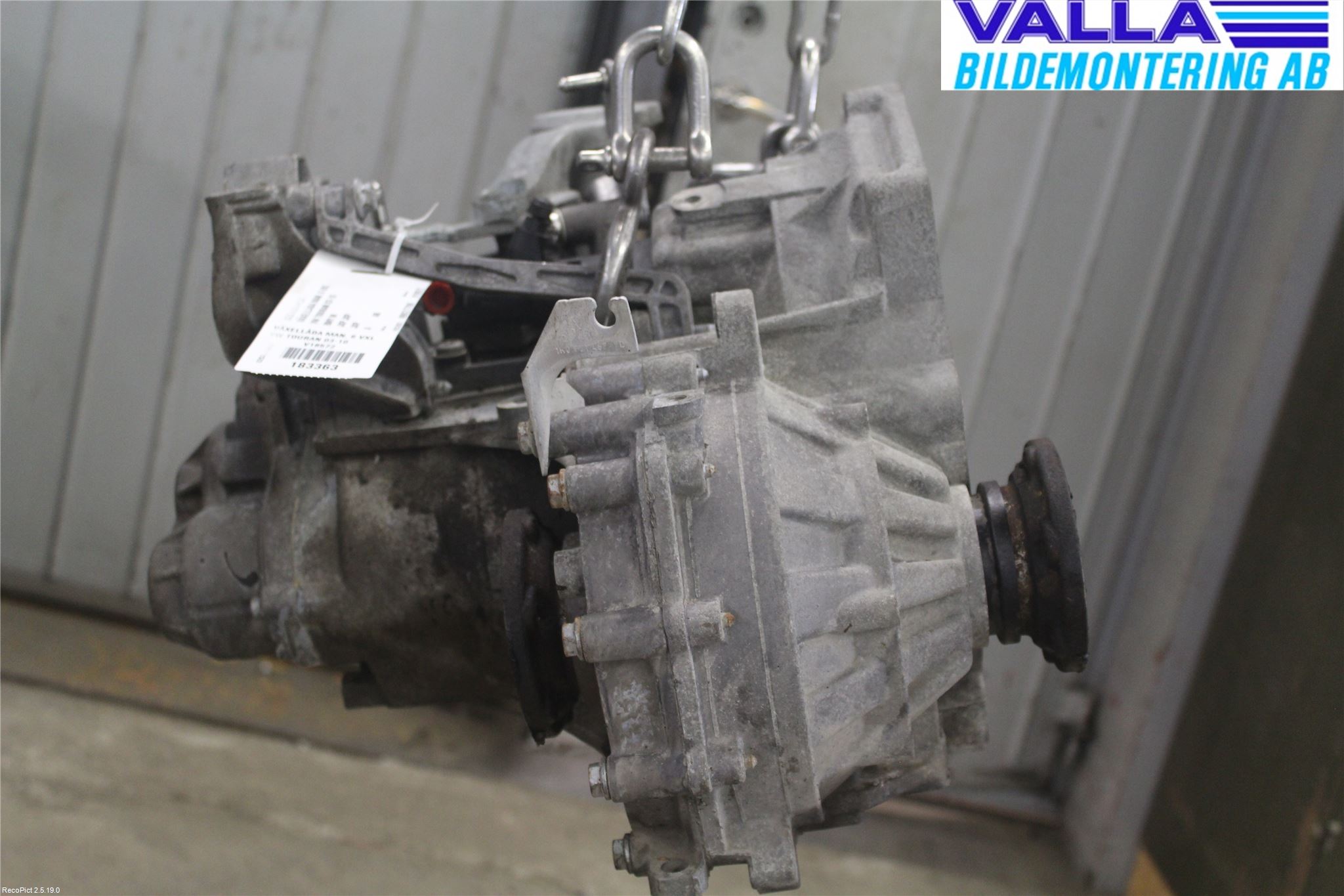 Volkswagen VW TOURAN 03-10 Gearkasse 6 Trinn