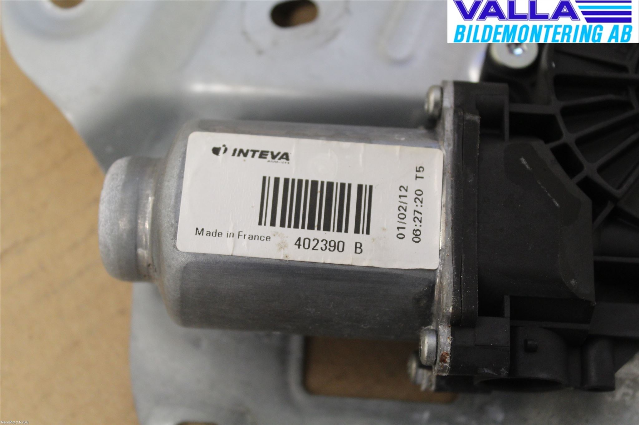 Kia SPORTAGE (SL) 11-15 Vindusheis El Komp