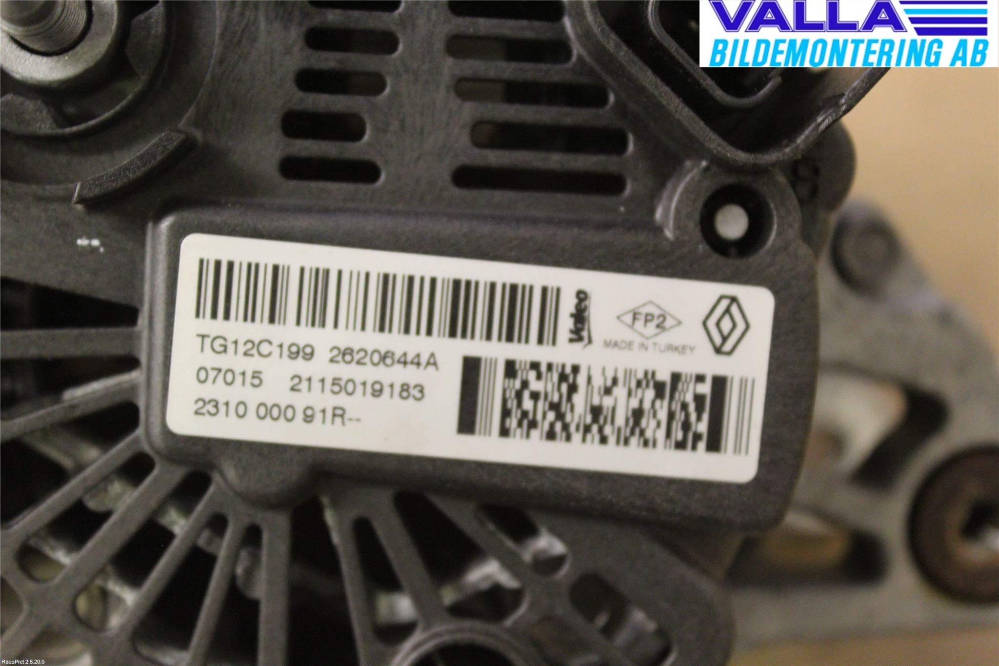 Dacia SANDERO/STEPWAY 13-20 Dynamo
