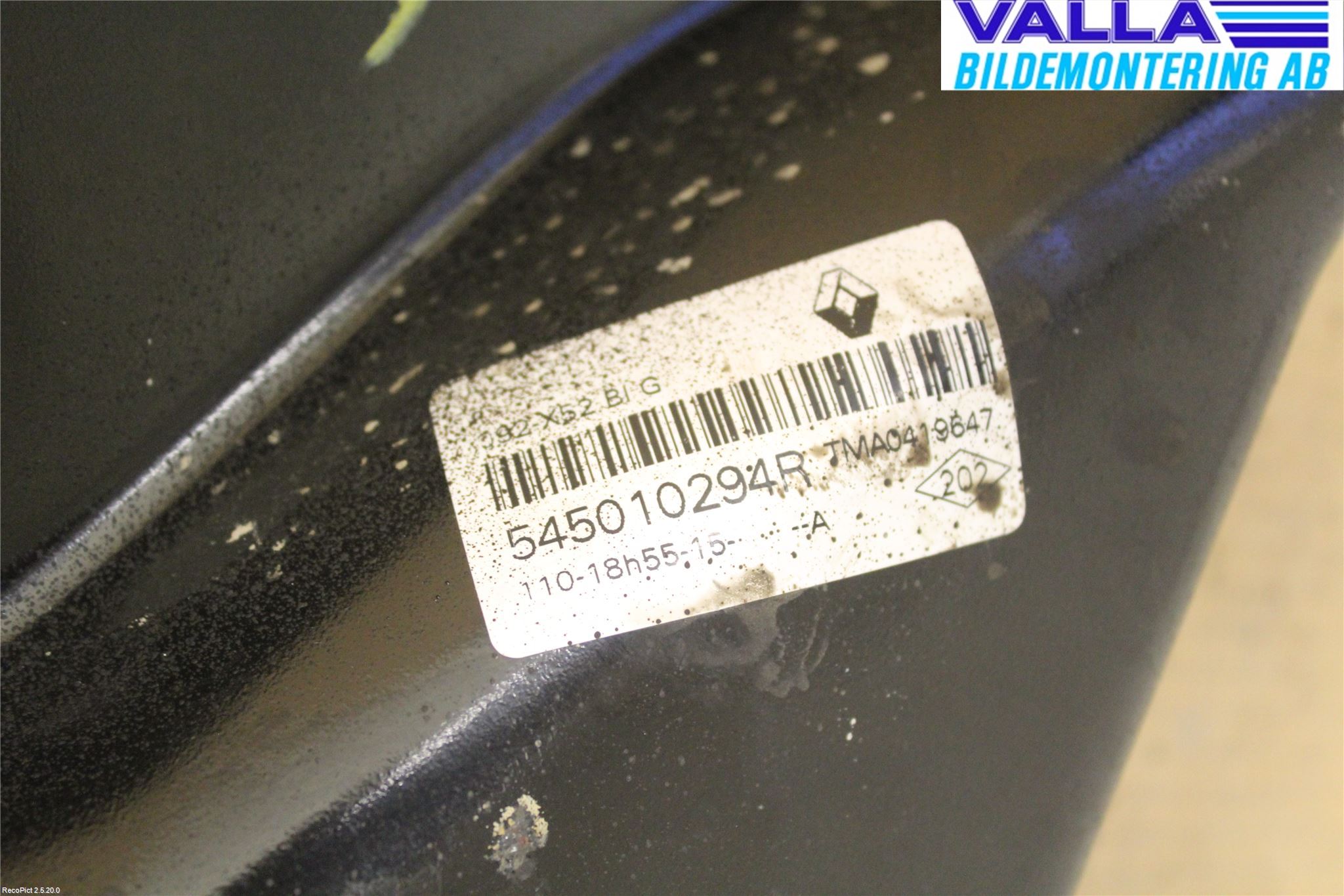Dacia SANDERO/STEPWAY 13-20 Bærearm Foran Venstre Nedre