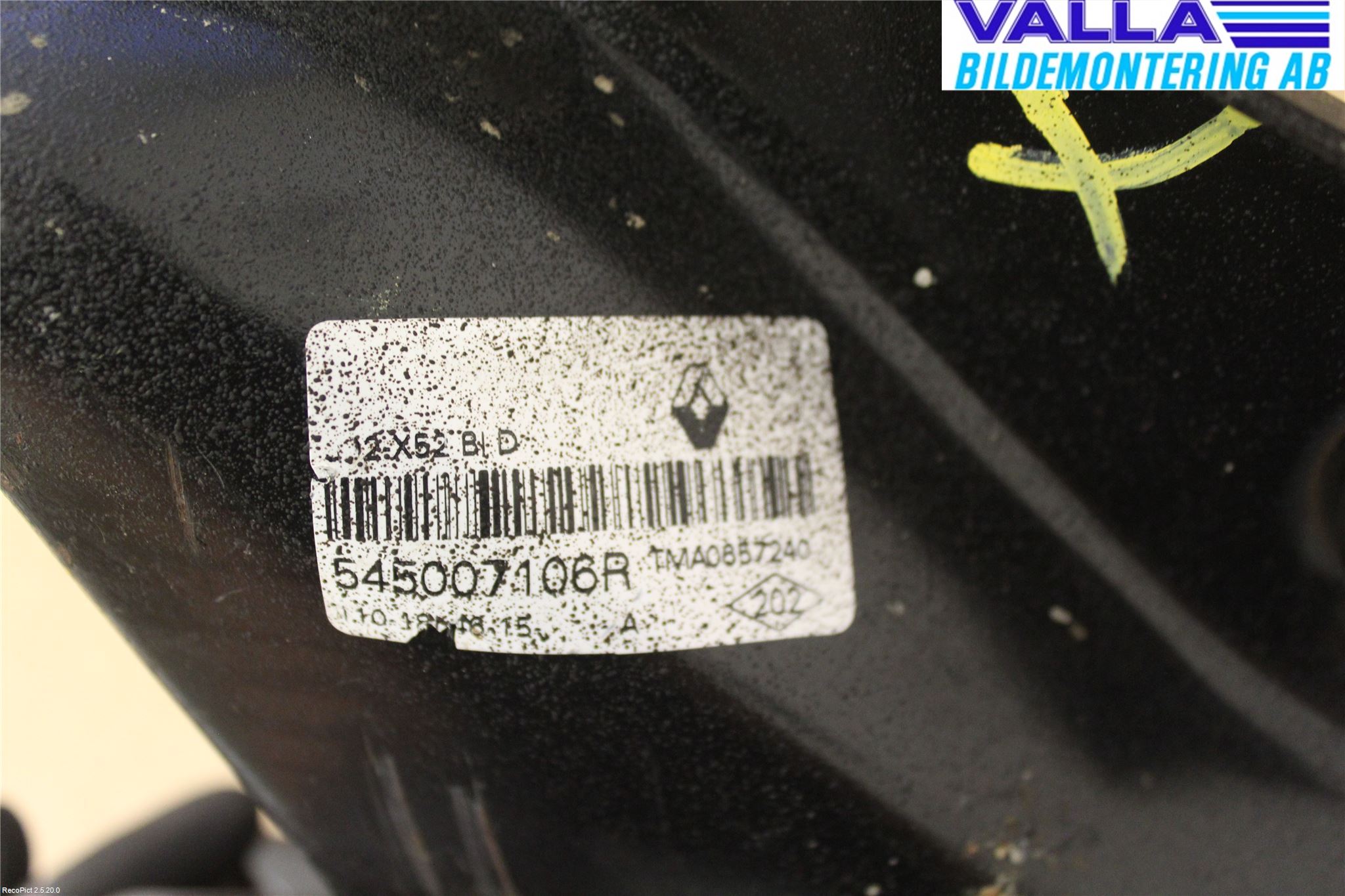 Dacia SANDERO/STEPWAY 13-20 Bærearm Foran Høyre Nedre