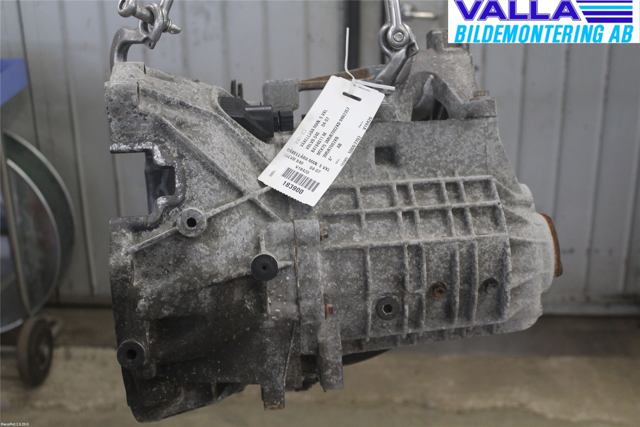 Volvo S40 04-07 Gearkasse 5 Trinn