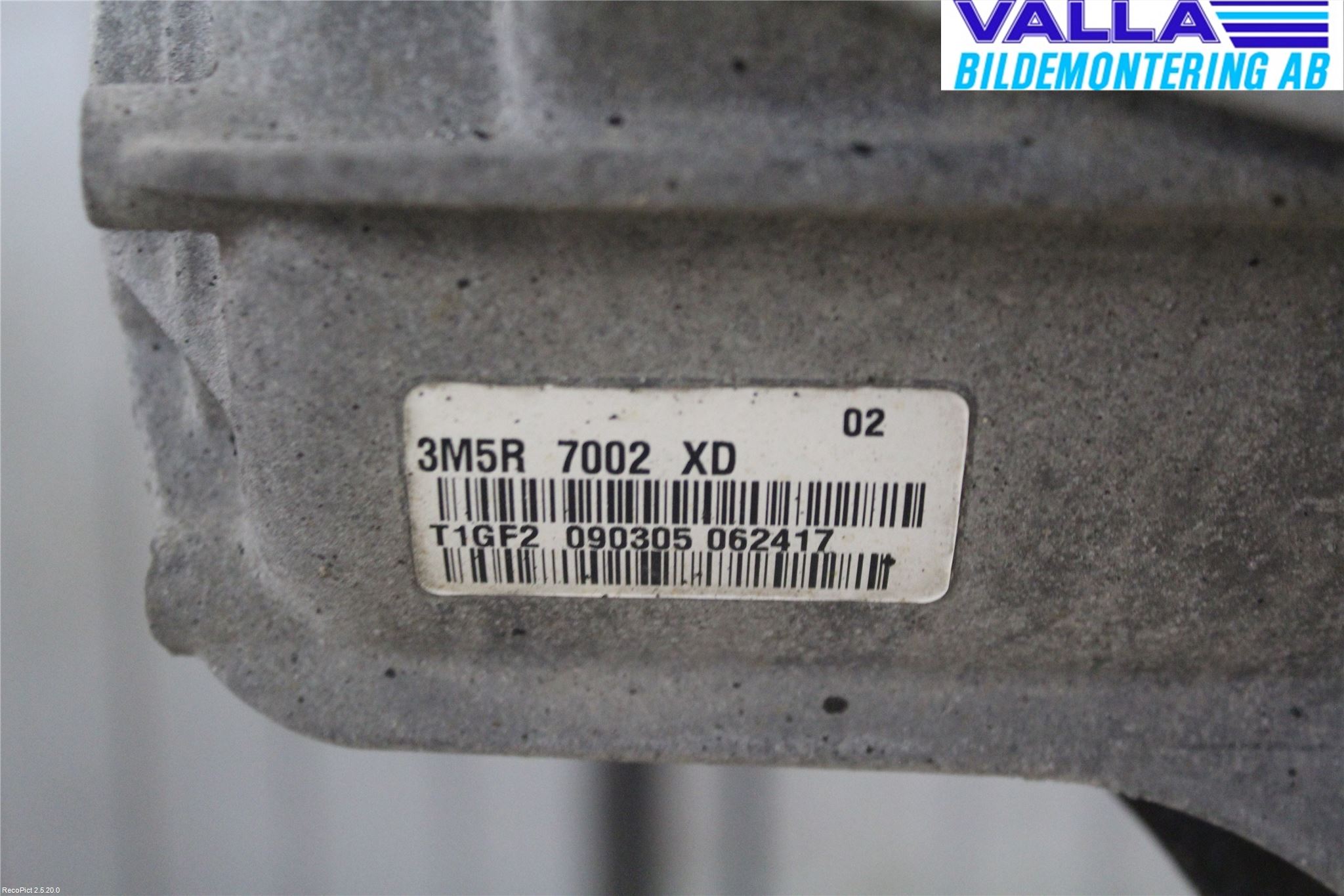 Volvo S40 04-07 Gearkasse 5 Trinn