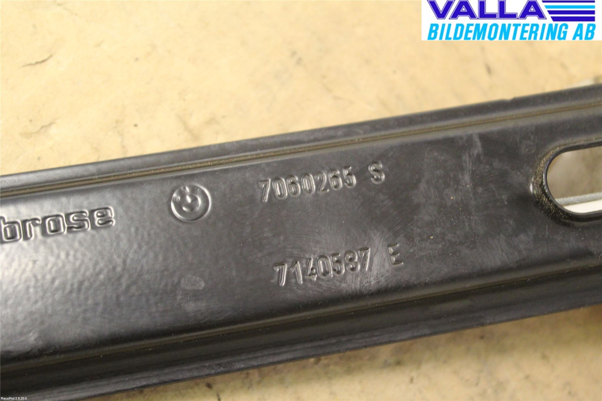 BMW 3 E90/91 SED/TOU 05-12 Vindusheis El Komp