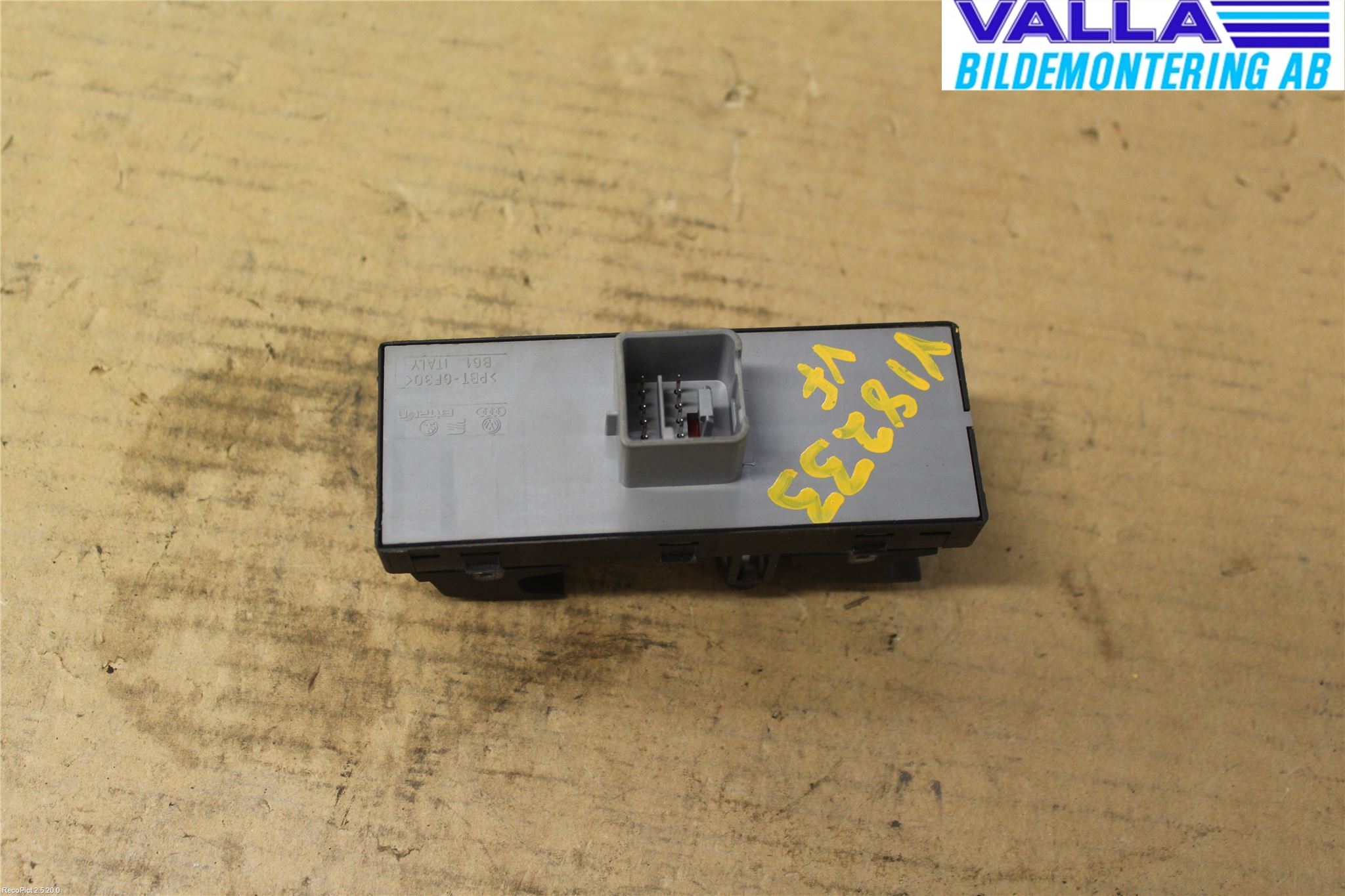 Volkswagen VW GOLF V 04-09 Bryter Vindusheis