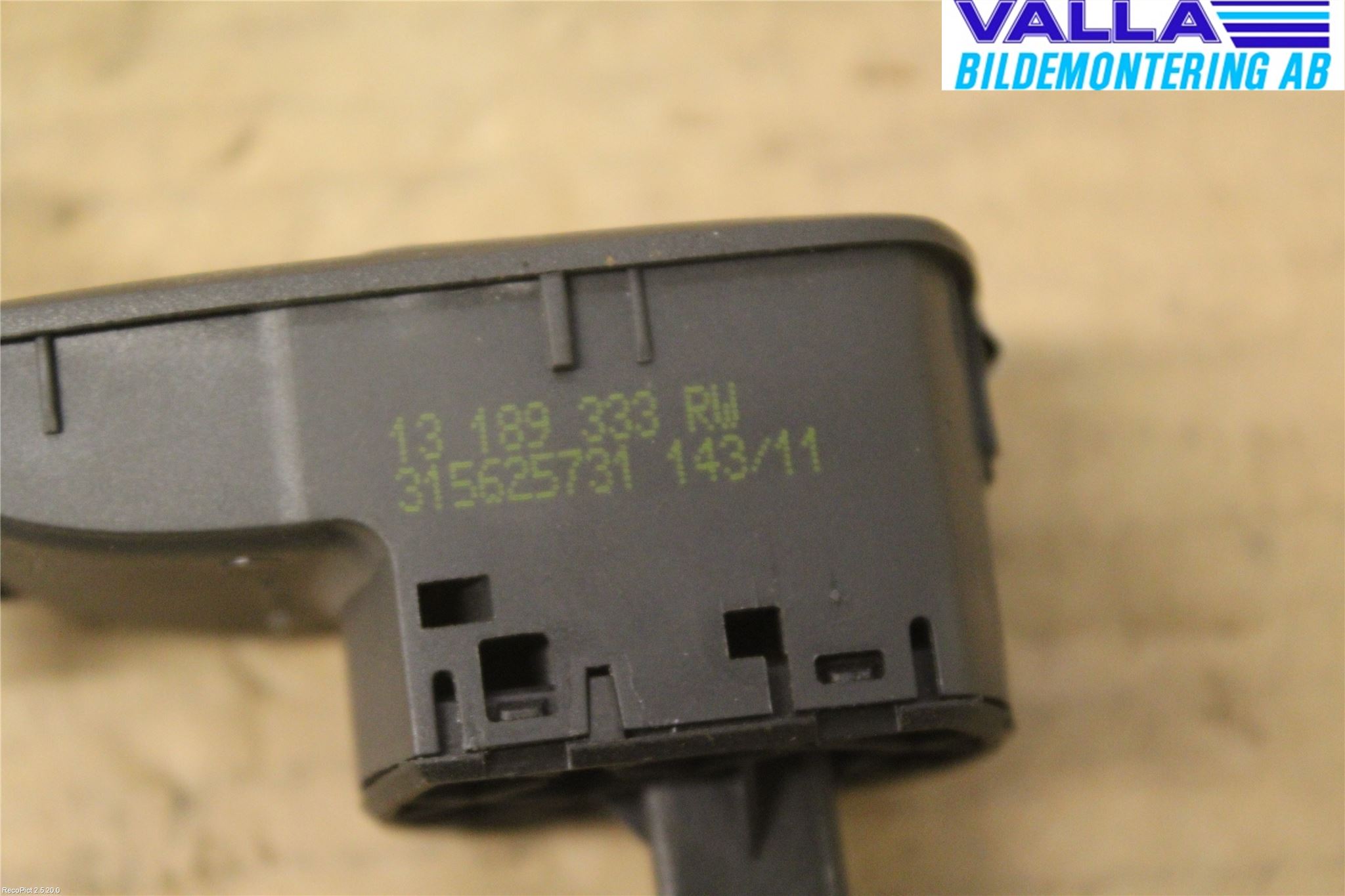 Opel CORSA D 07-14 Bryter Vindusheis