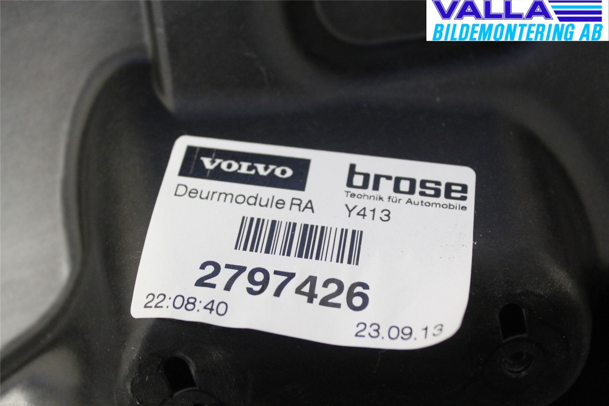 Volvo XC60 14-17 Vindusheis El Komp