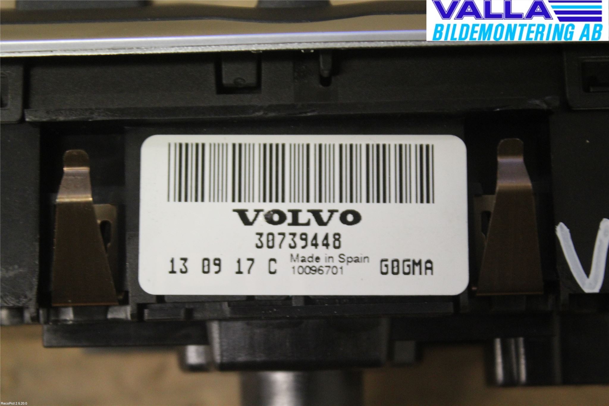 Volvo XC60 14-17 Bryter Hovedlys