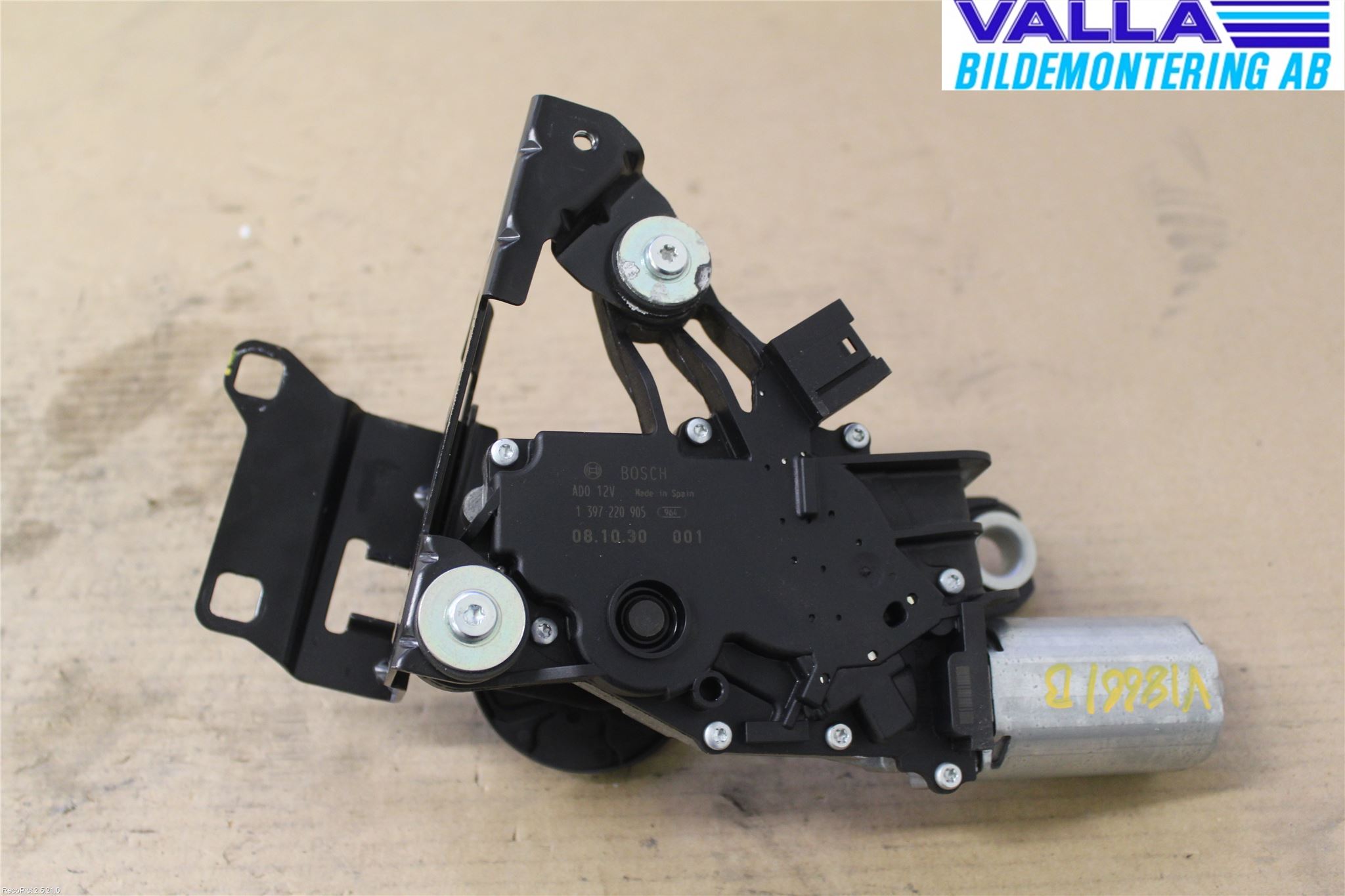 BMW 5 E60/61 Sed/Tou 02-10 Viskermotor Bakluke