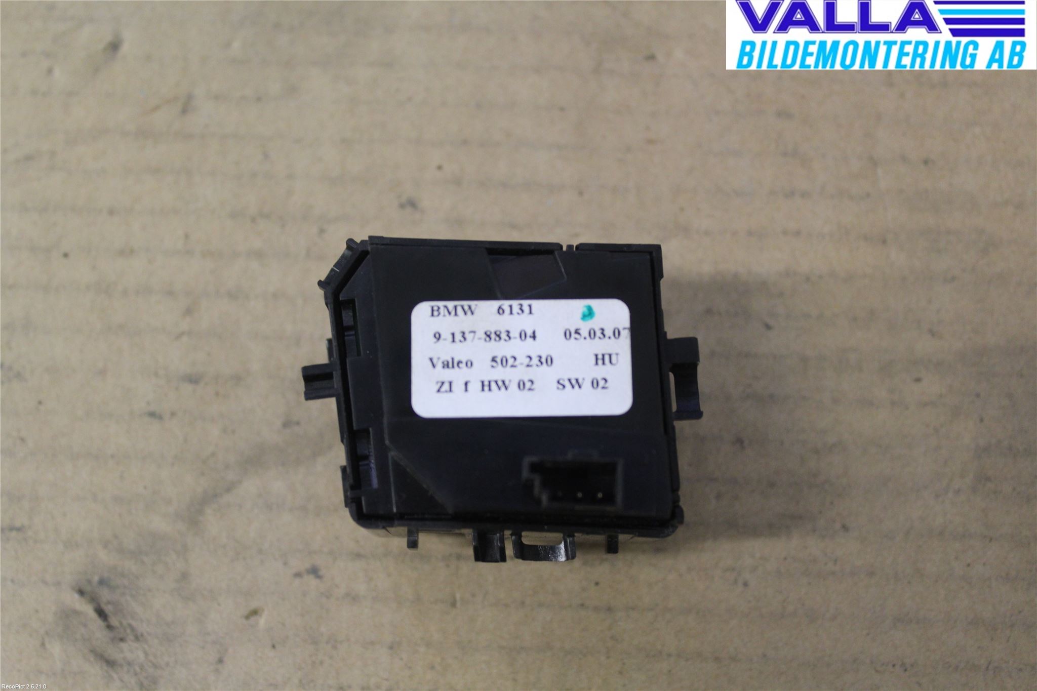 BMW 5 E60/61 Sed/Tou 02-10 Bryter Varmesete
