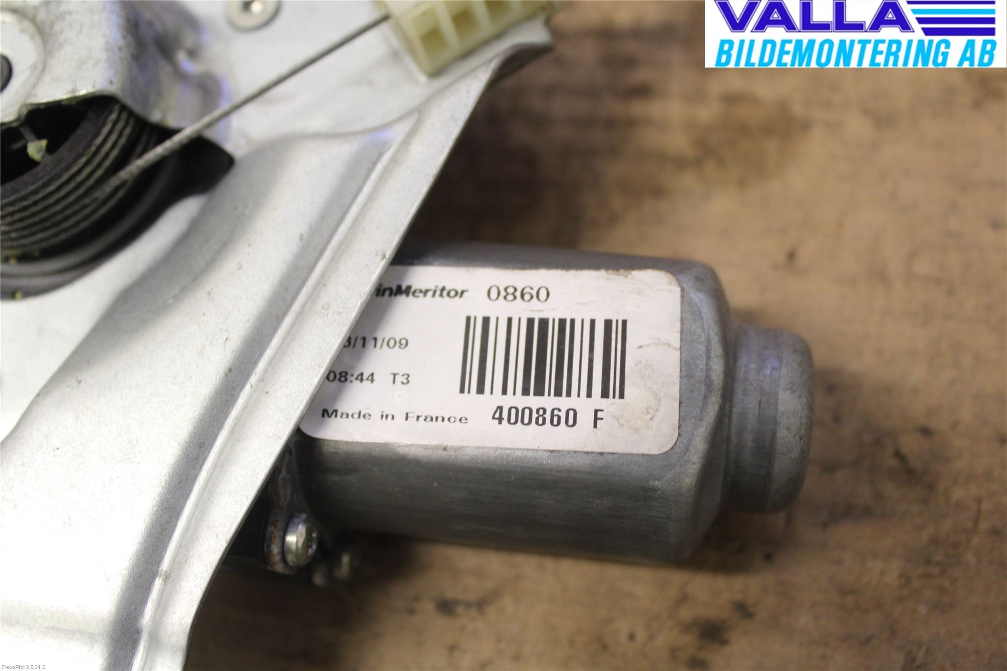 Renault CLIO III  09-12 Vindusheis El Komp