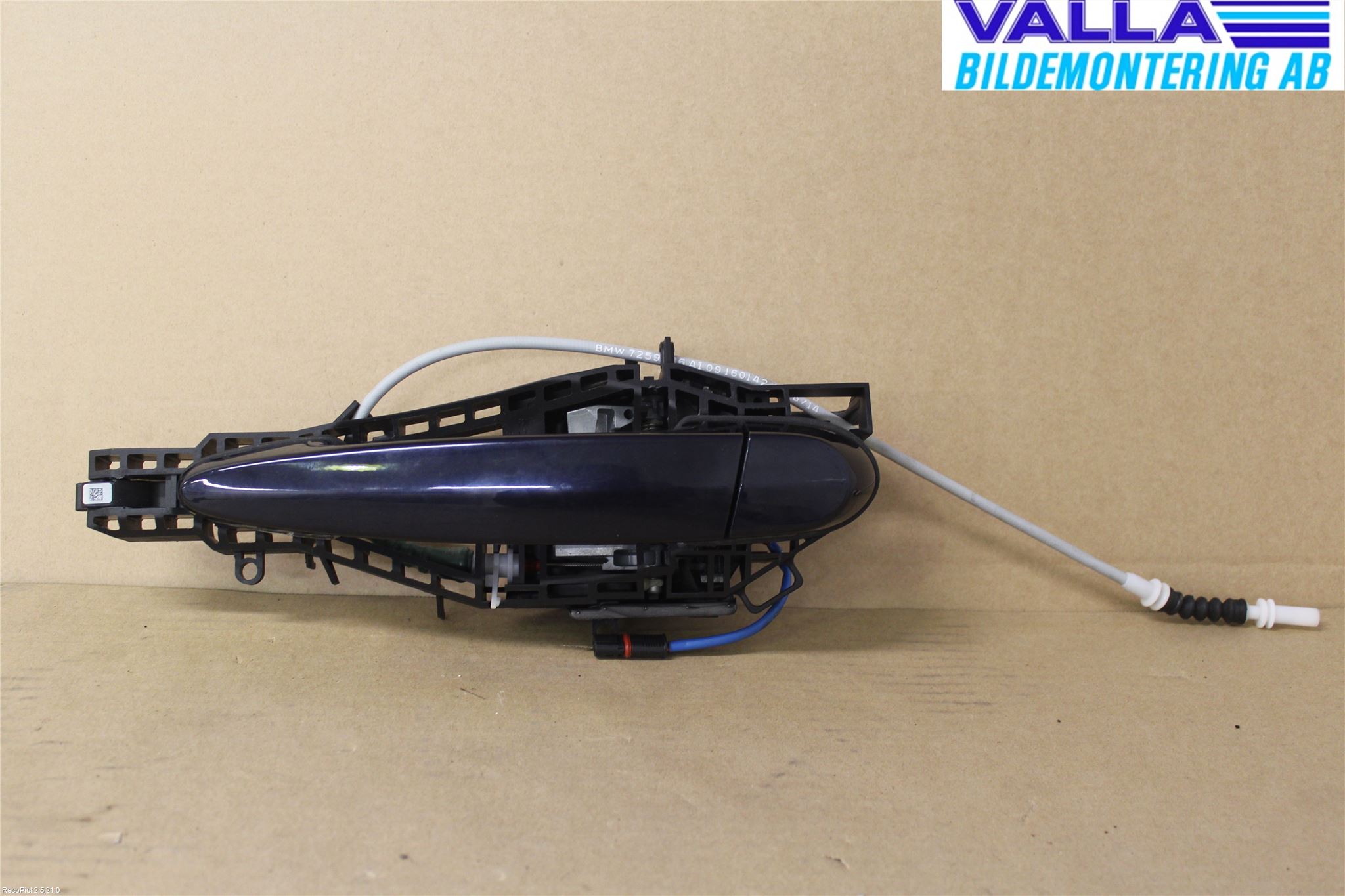 BMW 3 F30/F31/F80 12-19 Dørhandtak Ytre Venstre