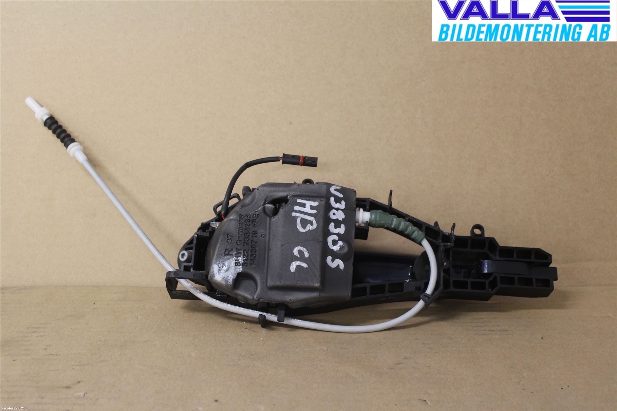 BMW 3 F30/F31/F80 12-19 Dørhandtak Ytre Høyre