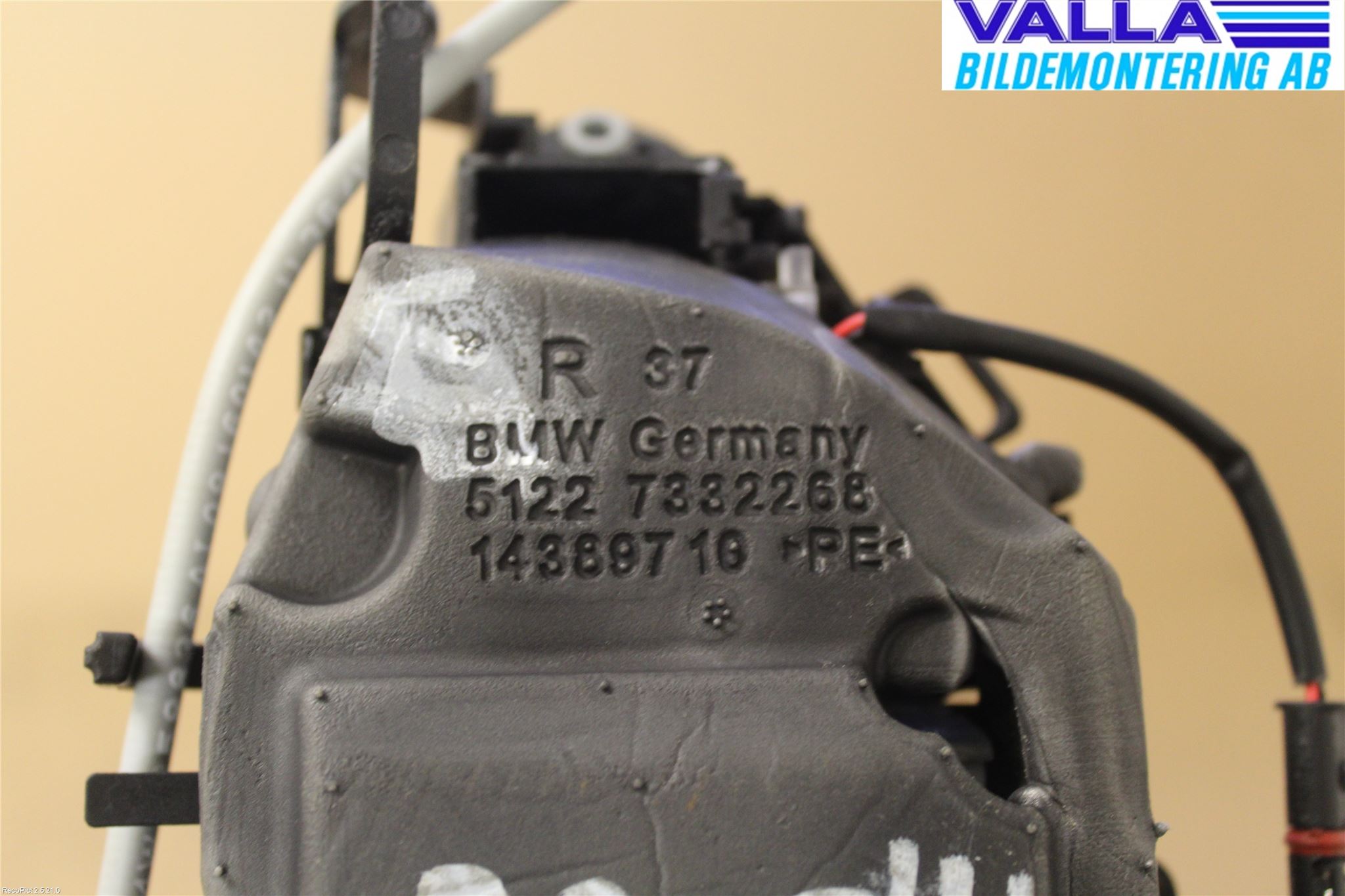 BMW 3 F30/F31/F80 12-19 Dørhandtak Ytre Høyre