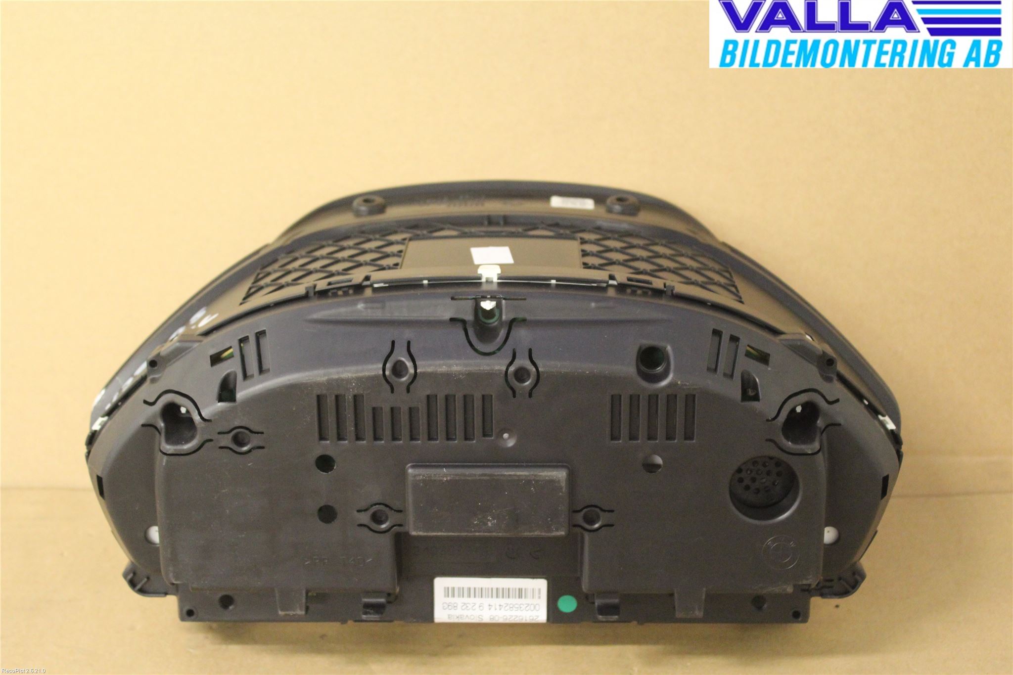 BMW 3 F30/F31/F80 12-19 Instr Kombinert
