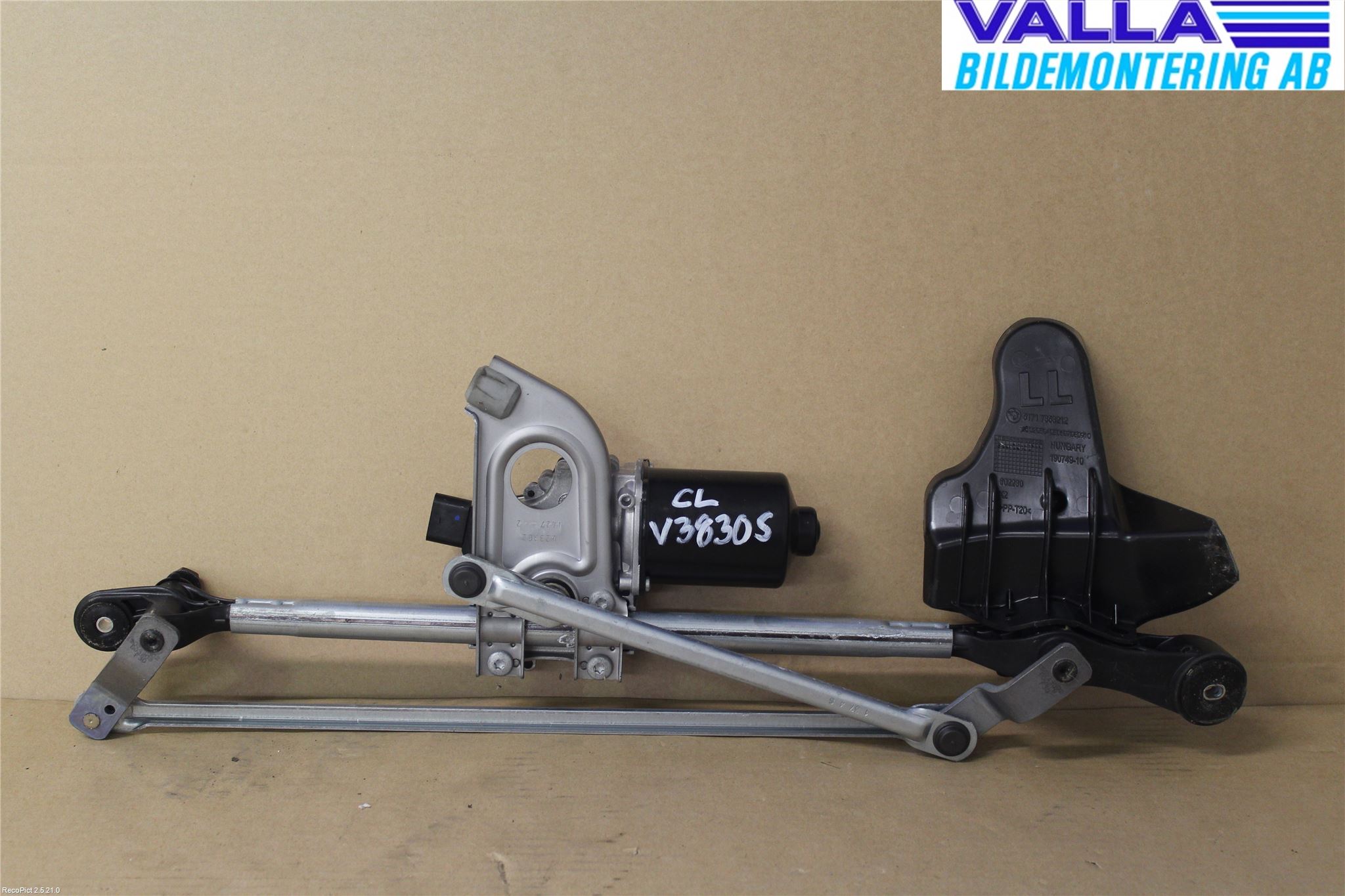BMW 3 F30/F31/F80 12-19 Viskeroverføring Frontrute
