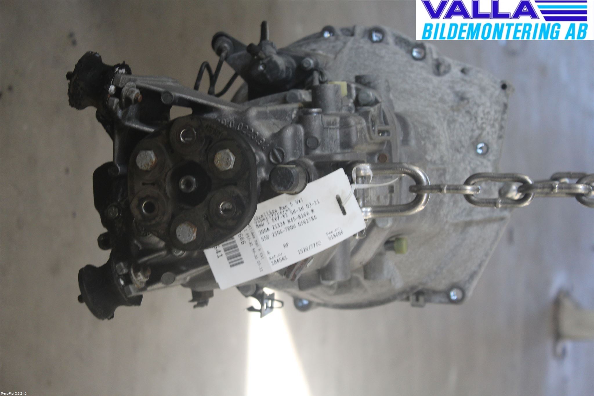 BMW 1 E87/81 5D/3D 03-11 Gearkasse 5 Trinn