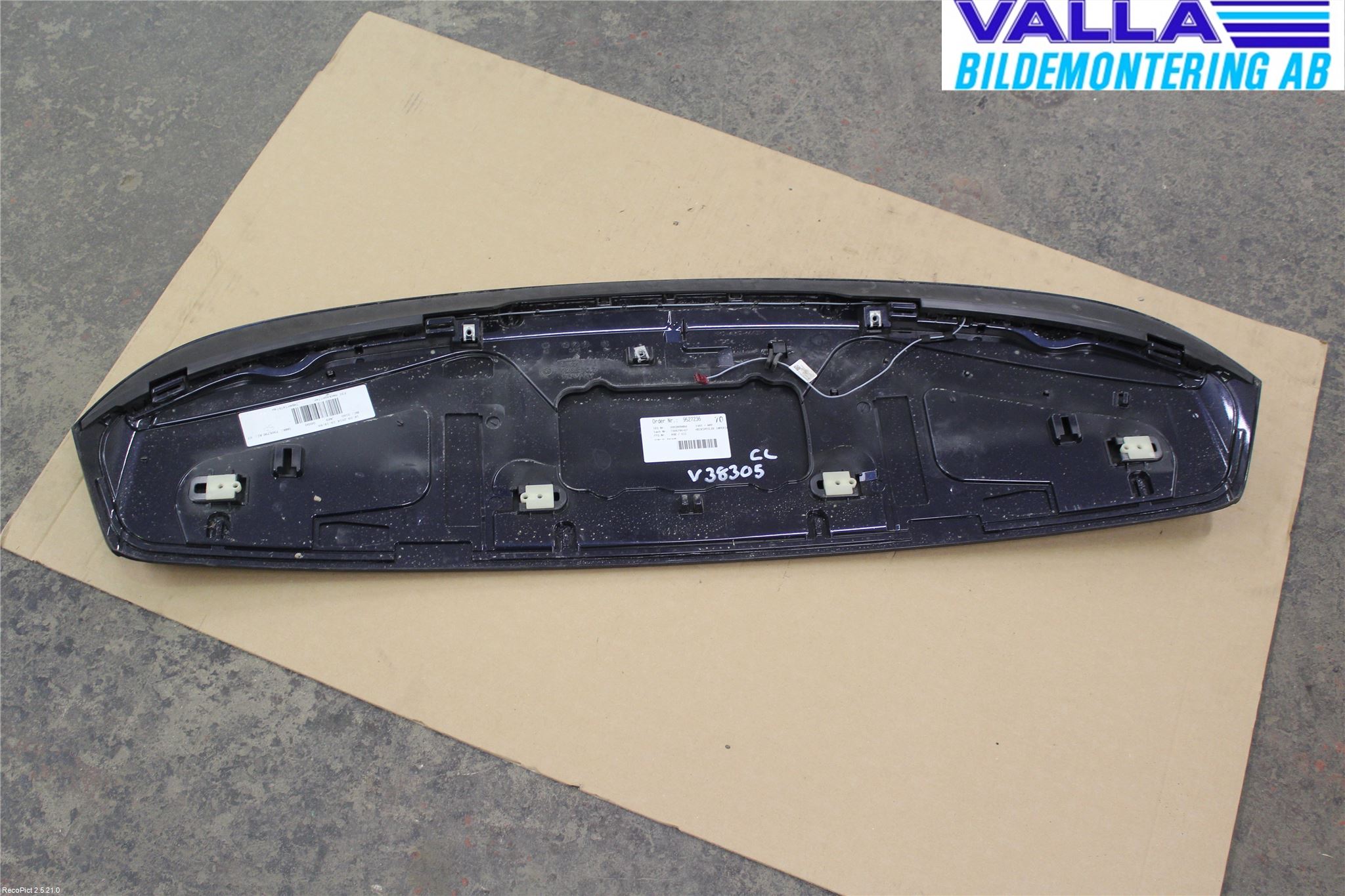 BMW 3 F30/F31/F80 12-19 Spoiler Bakluke