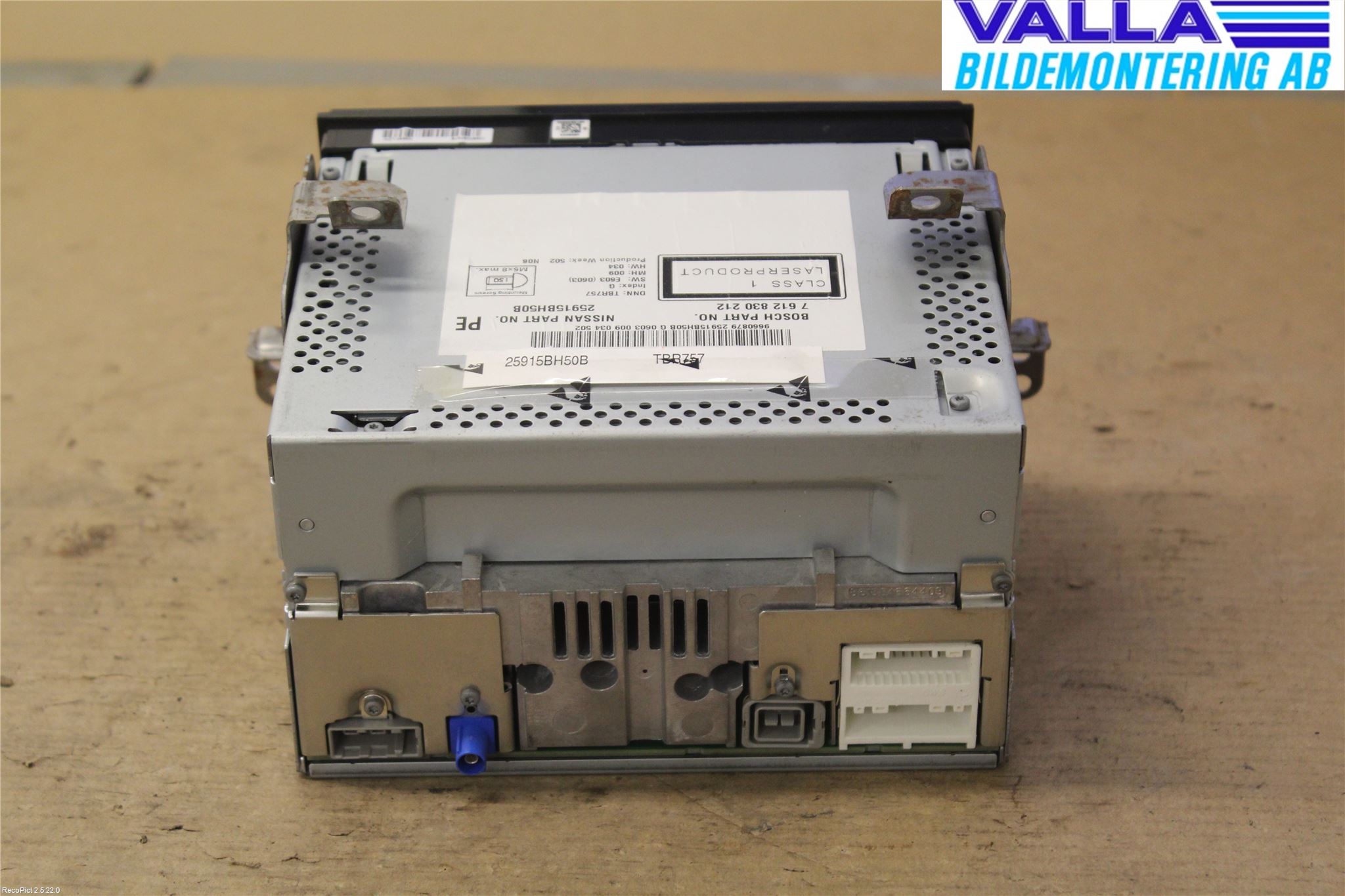 Nissan NOTE E11 06-14 Stereo Radio Med Cd
