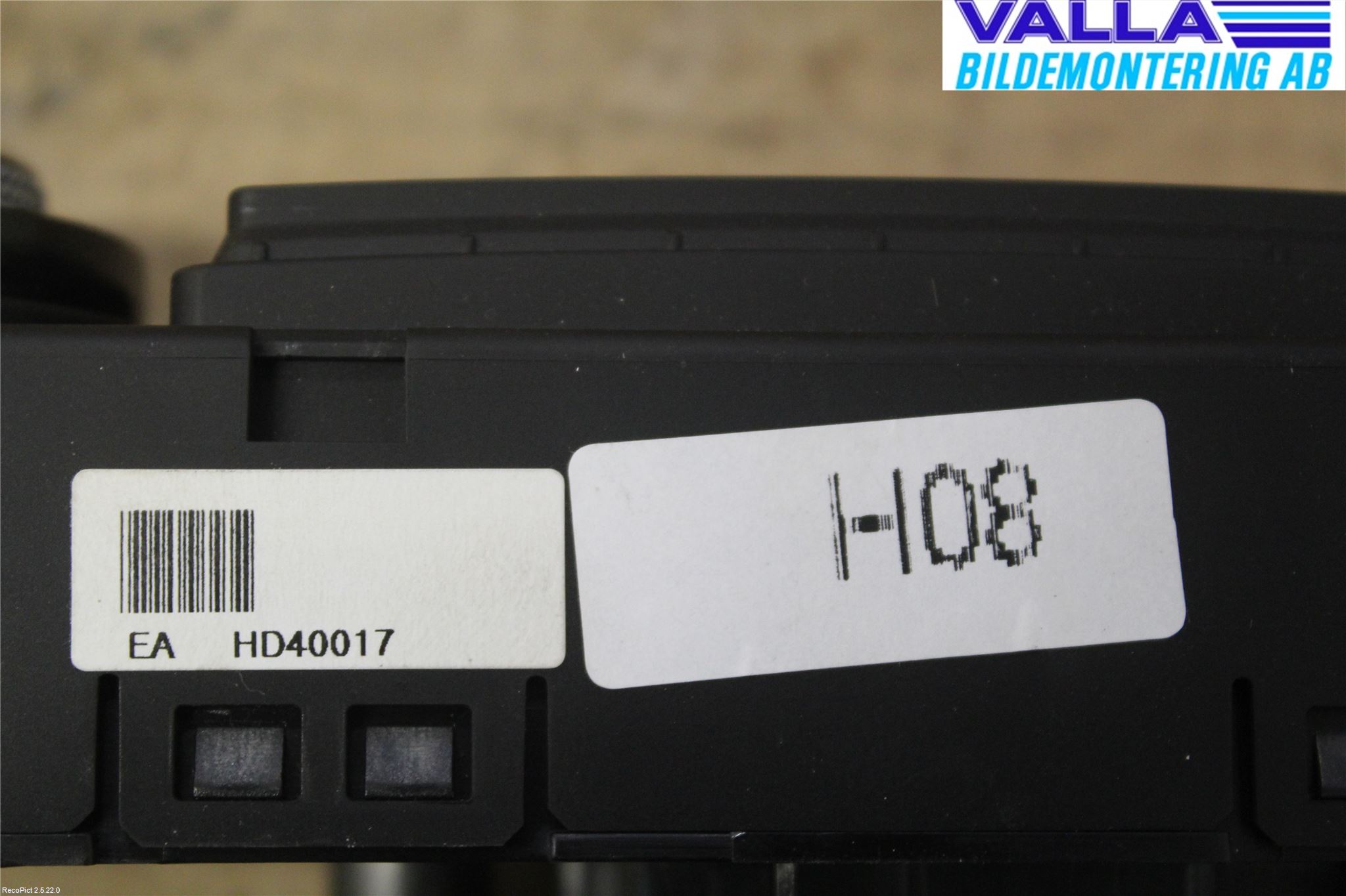 Hyundai i20 PB 09-14 Varmeapparat Panel(Regulering)