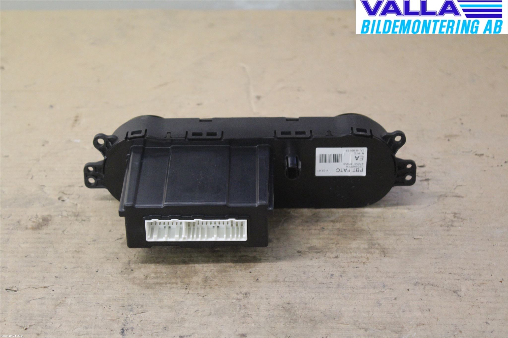 Hyundai i20 PB 09-14 Varmeapparat Panel(Regulering)