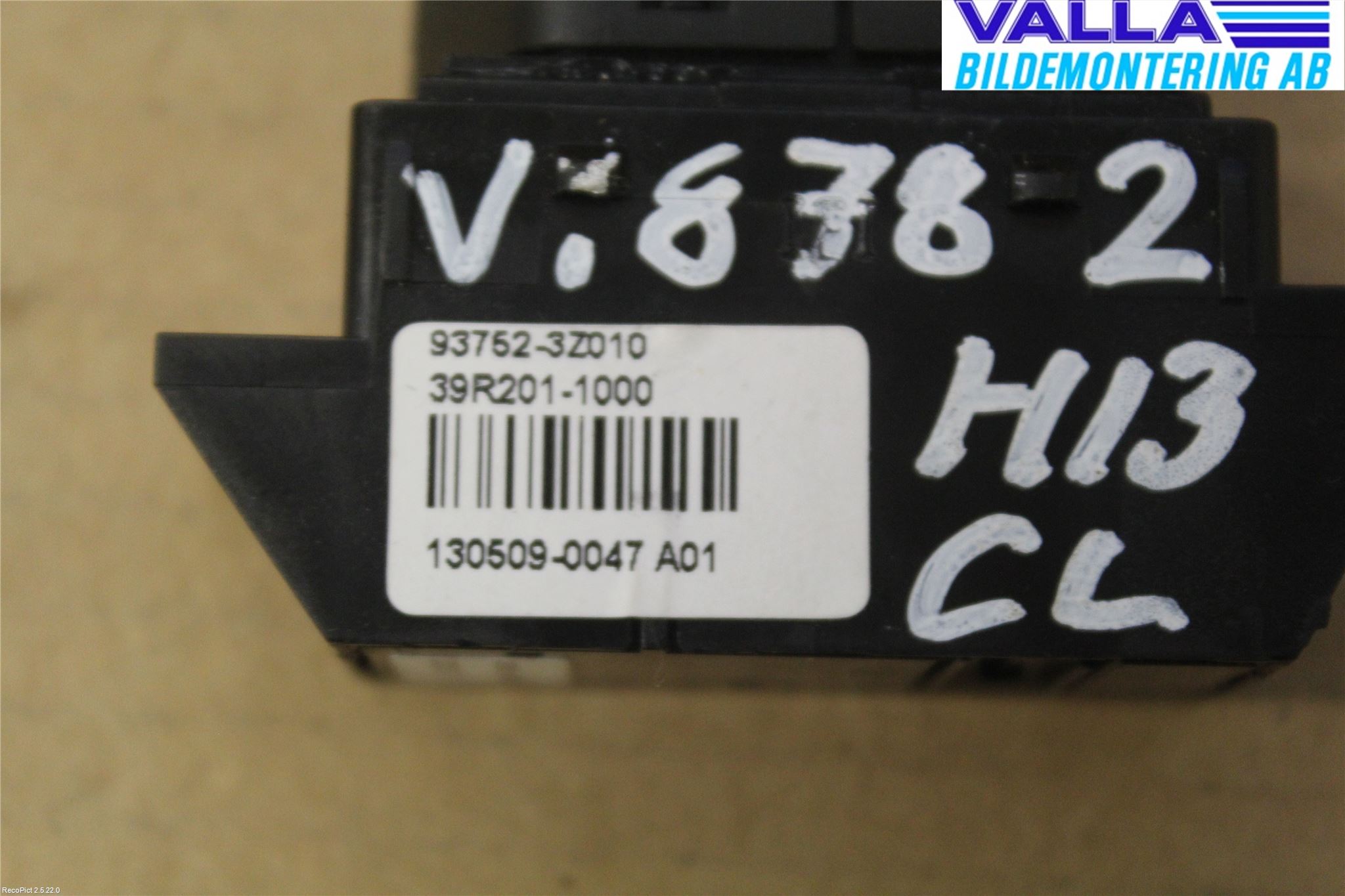 Hyundai i40 08-15 Bryter Varmesete