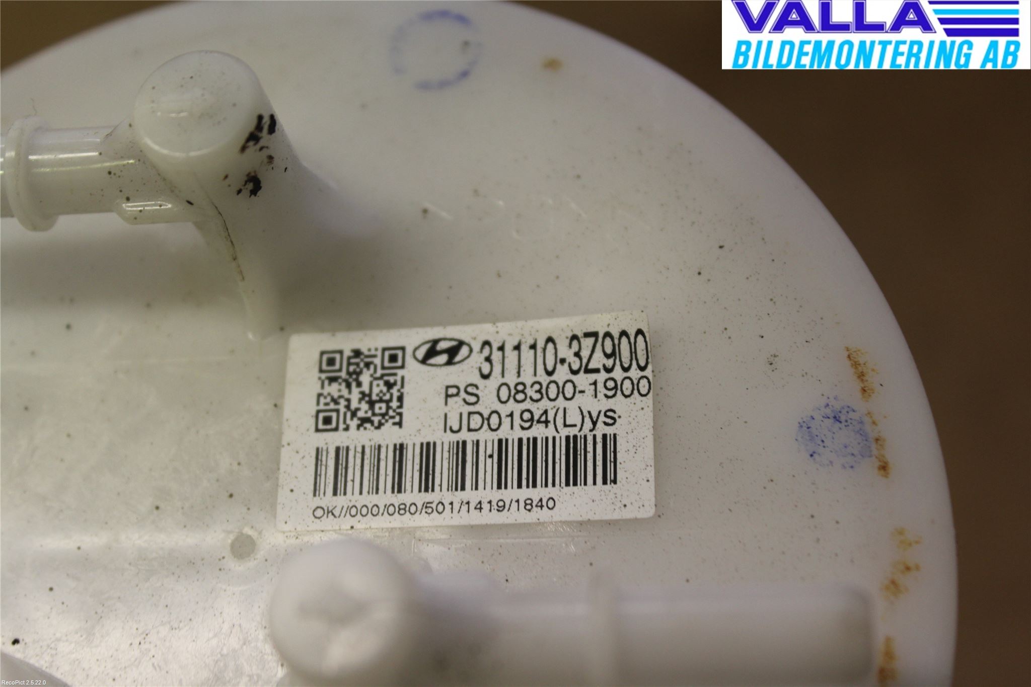 Hyundai i40 08-15 Drivstoffpumpe Fødepumpe El