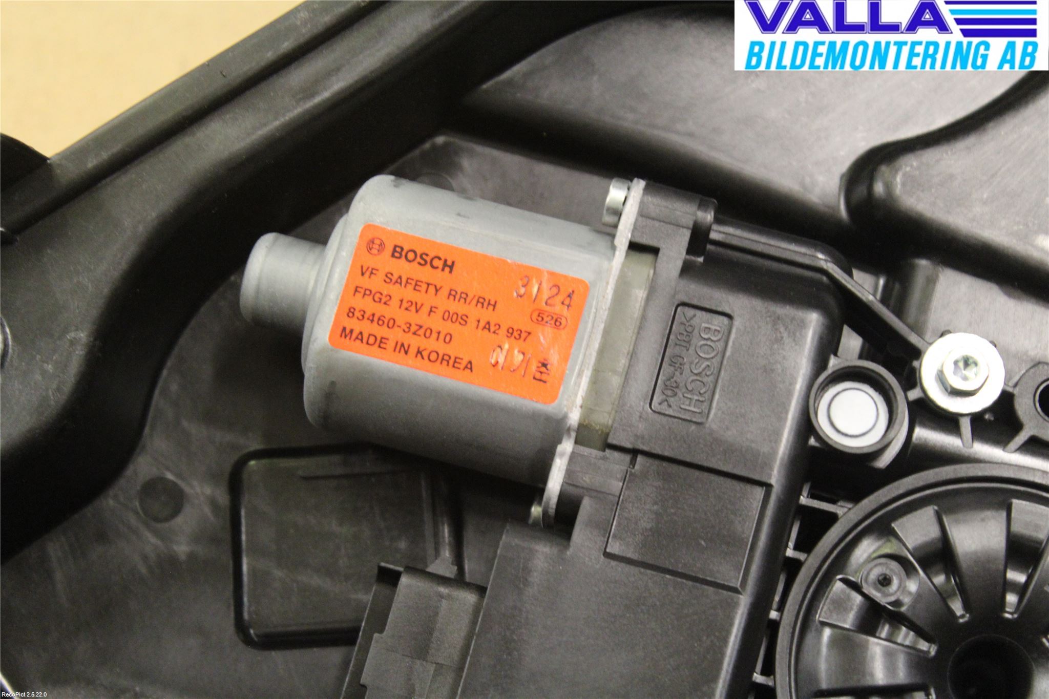 Hyundai i40 08-15 Vindusheis El Komp