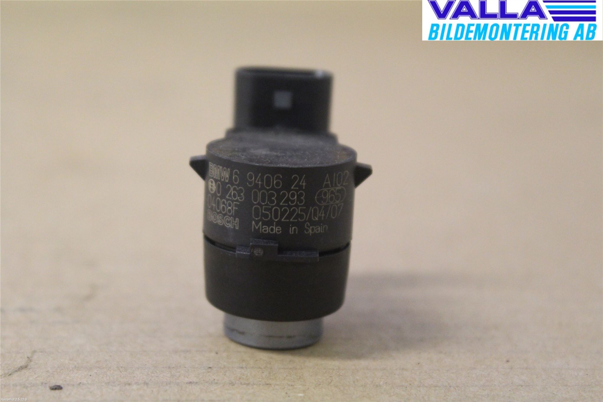 BMW 3 E90/91 SED/TOU 05-12 Sensor Ryggesensor