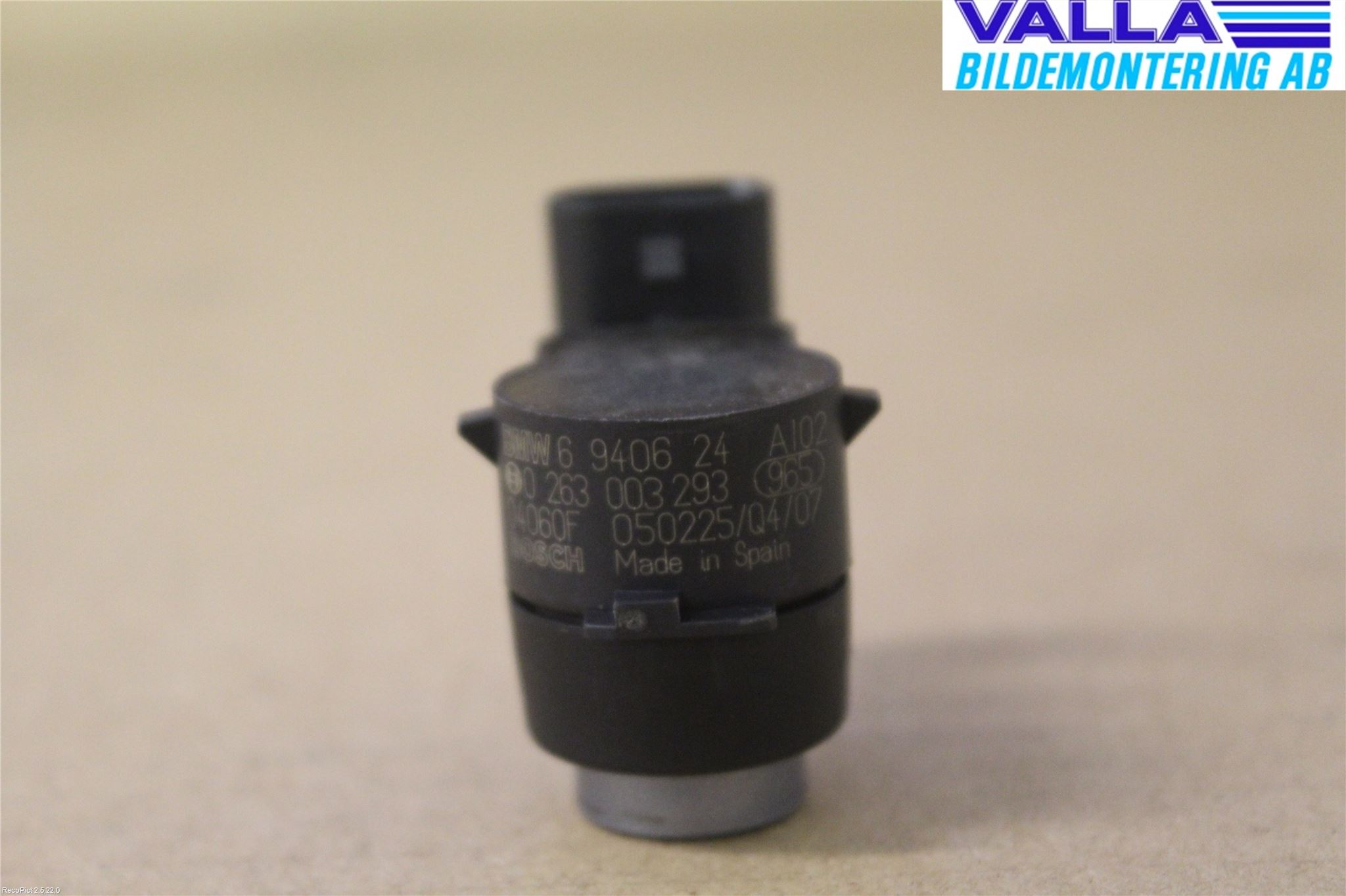 BMW 3 E90/91 SED/TOU 05-12 Sensor Ryggesensor
