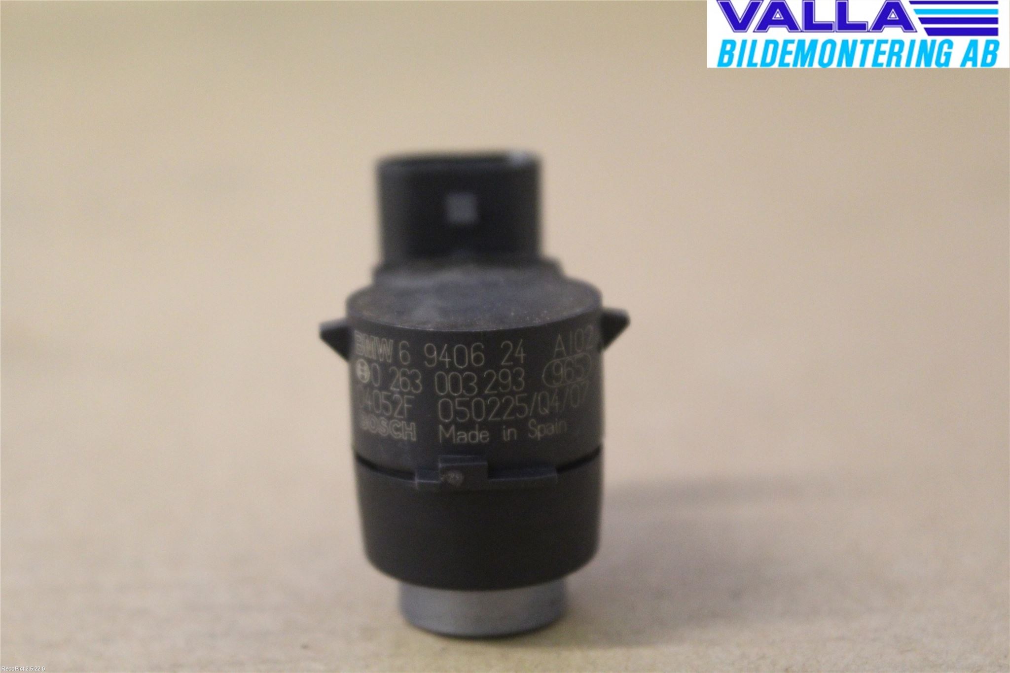 BMW 3 E90/91 SED/TOU 05-12 Sensor Ryggesensor