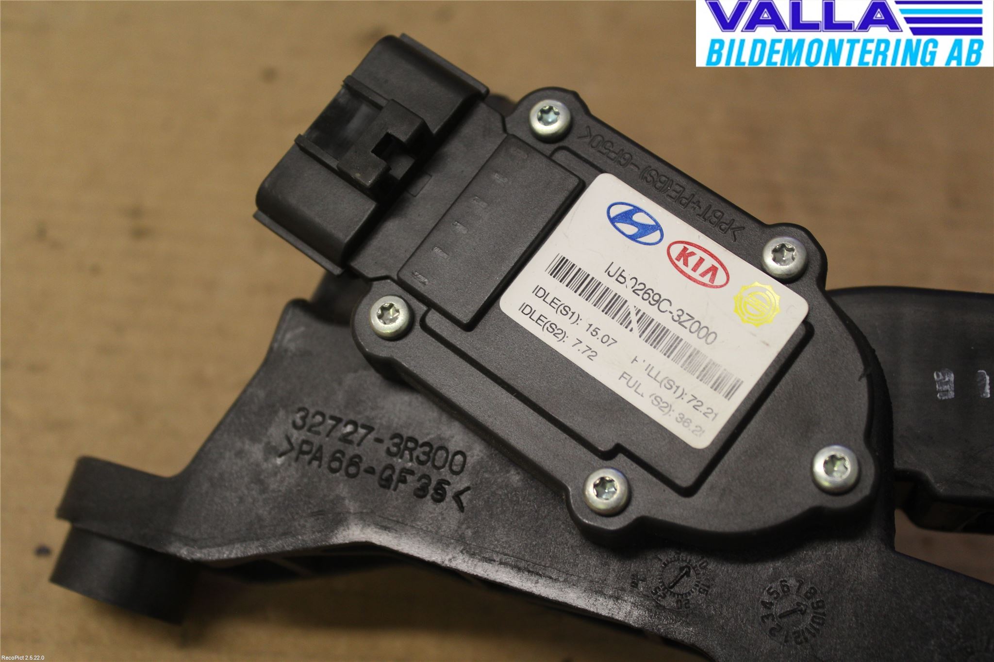Hyundai i40 08-15 Gasspedal