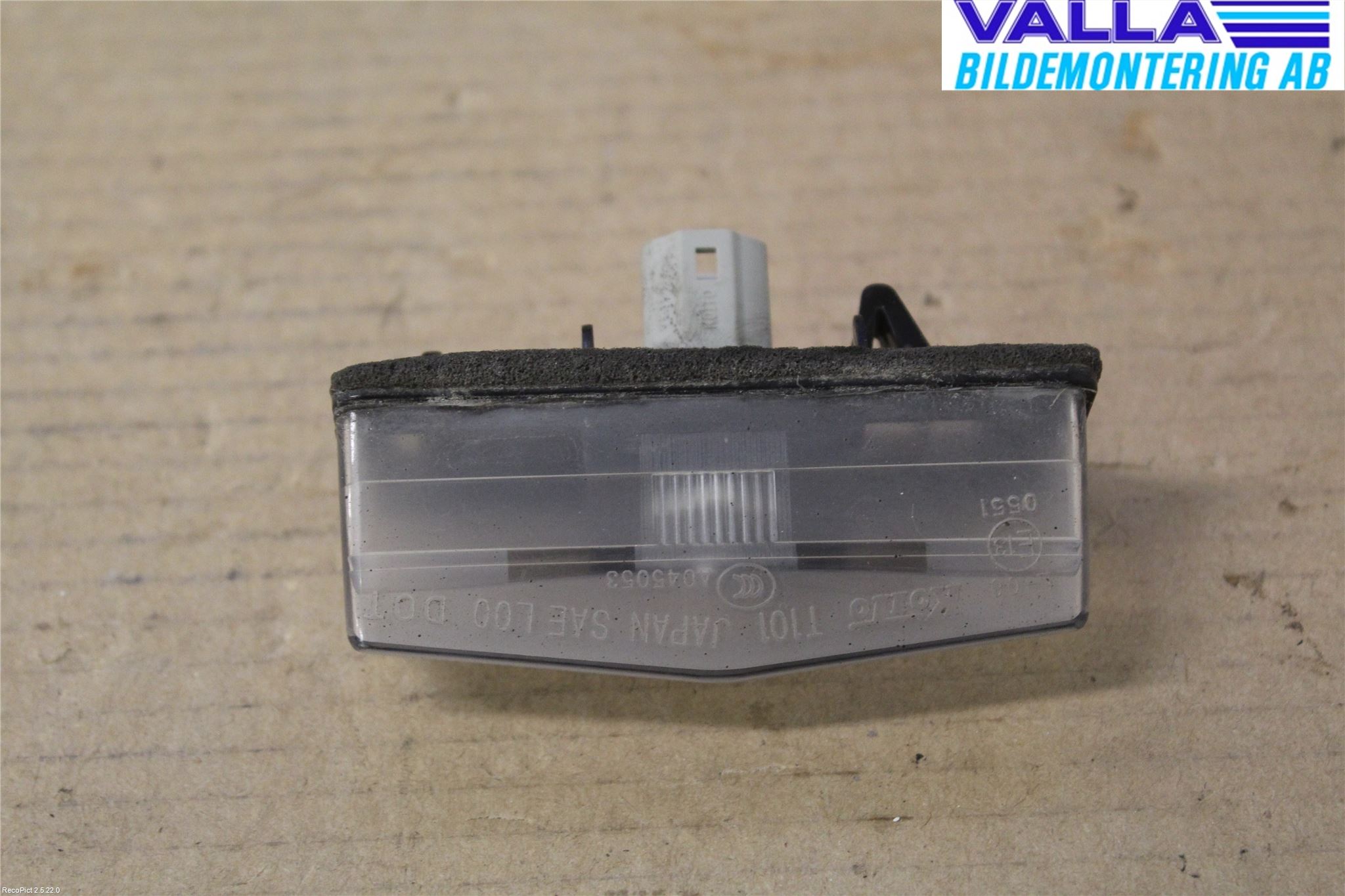 Toyota PRIUS ZVW30 09-20 Skilt Belysning
