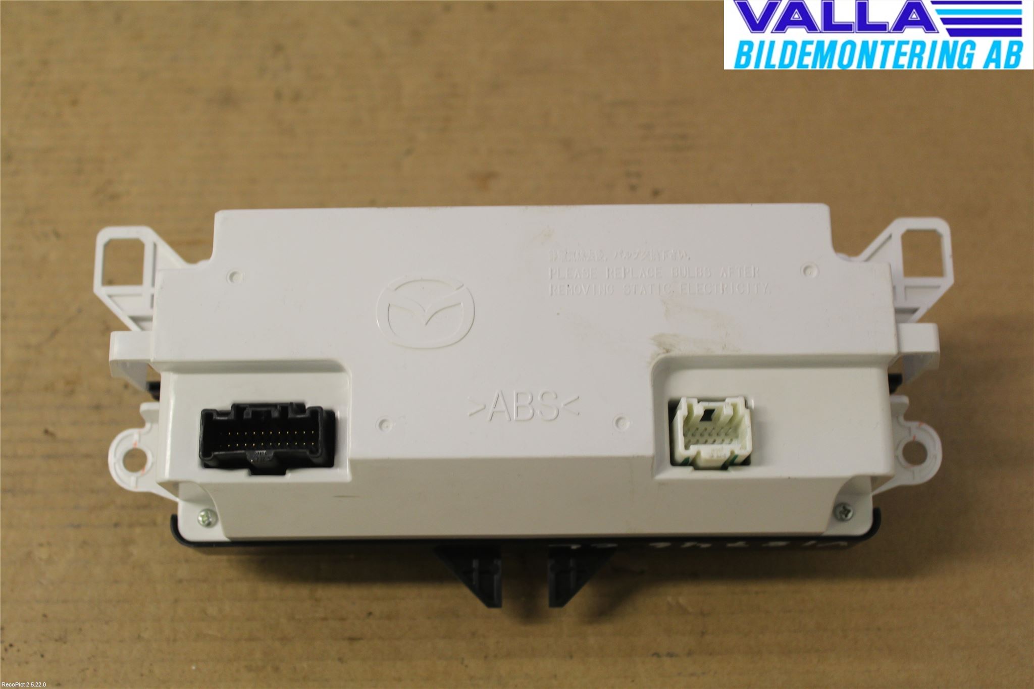 Mazda CX-7 Varmeapparat Panel(Regulering)