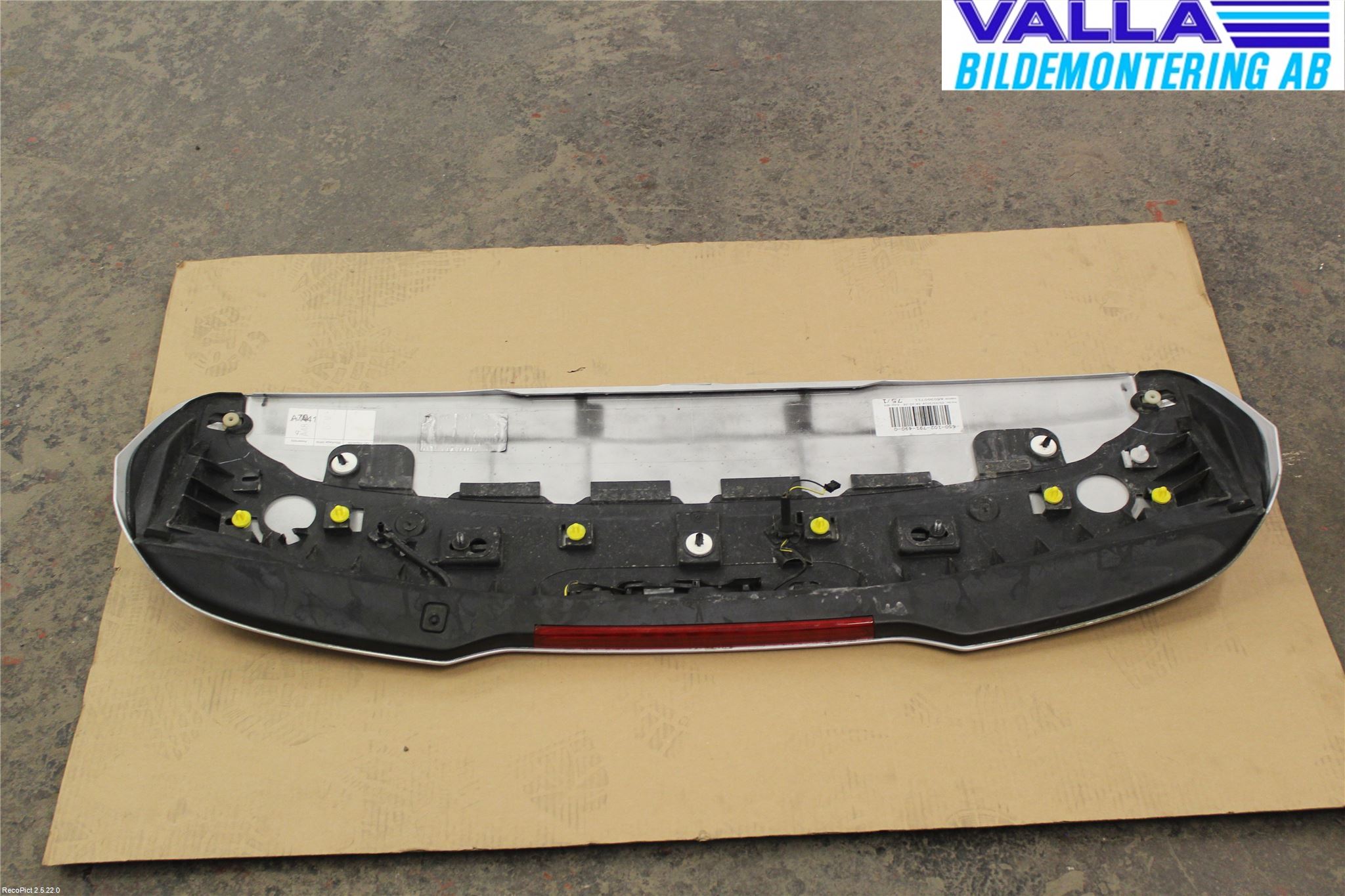 Volvo V40 12-19 Spoiler Bakluke