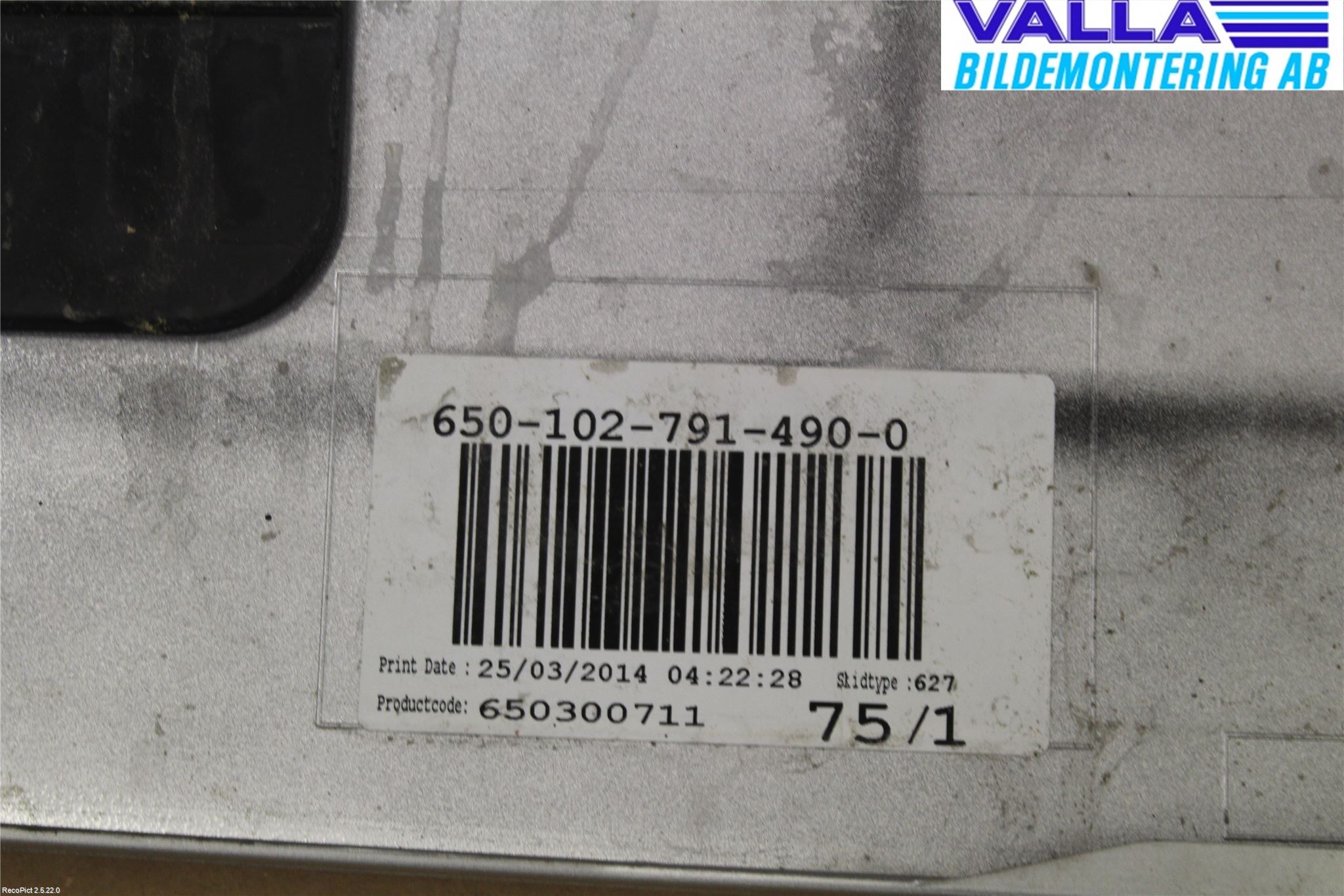 Volvo V40 12-19 Spoiler Bakluke