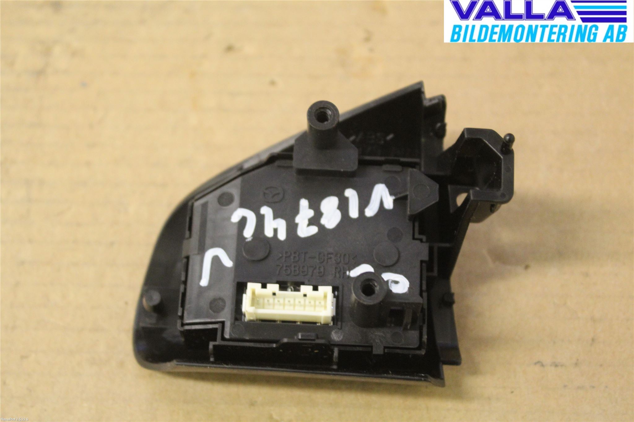 Mazda CX-7 Bryter Ratt Radio-Stereo