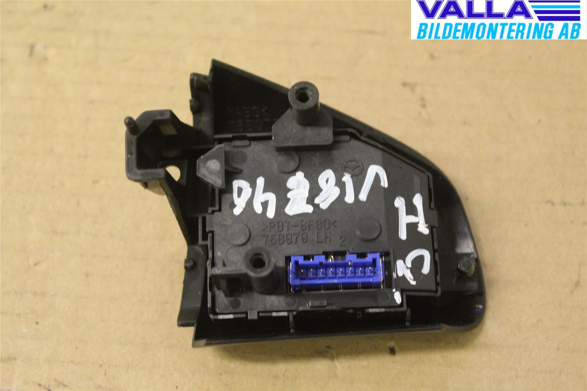 Mazda CX-7 Bryter Ratt Radio-Stereo
