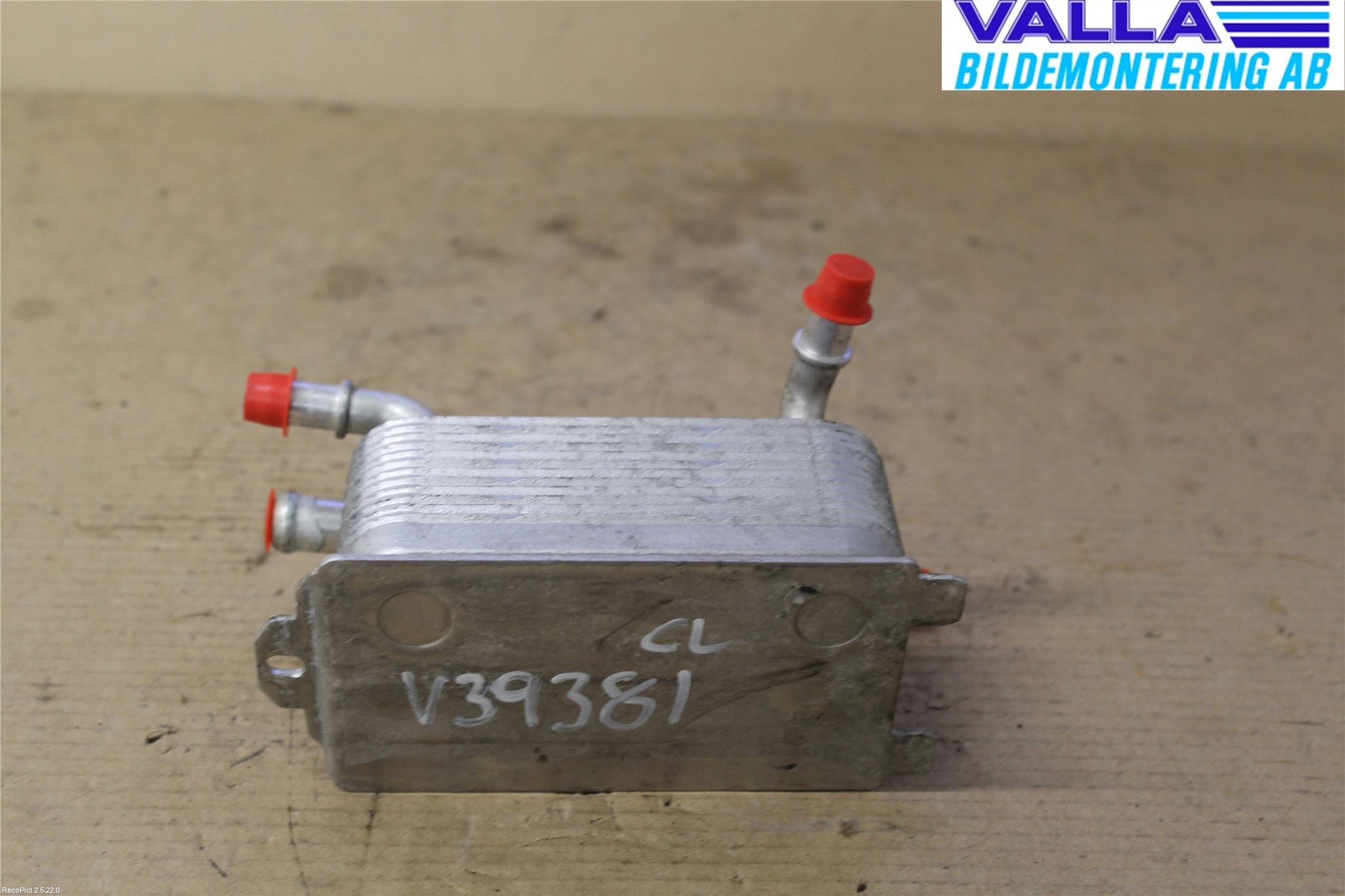 Volvo V50 04-07 Radiator Oljekjøler Motor