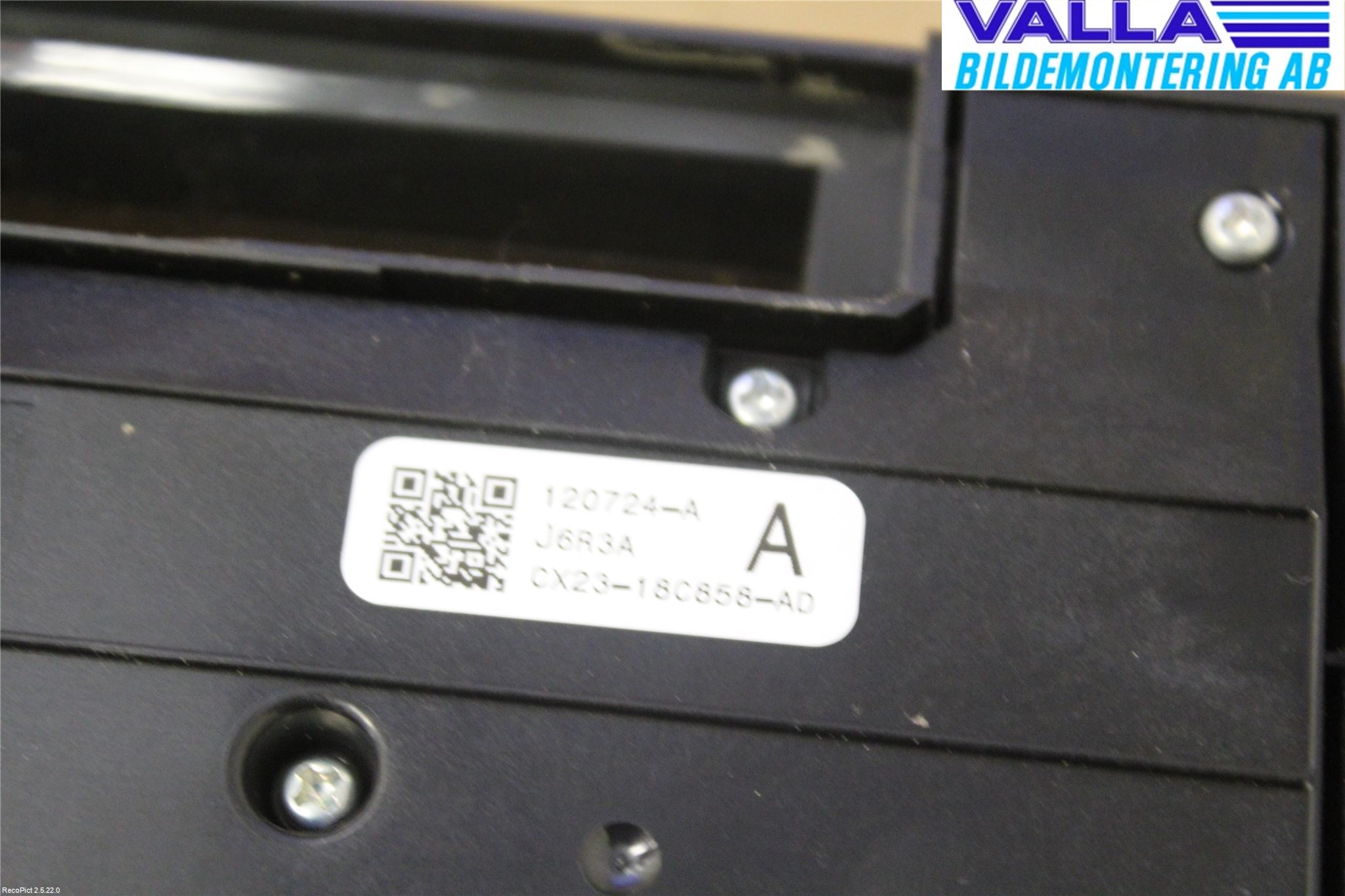 Jaguar XF 08-15 Varmeapparat Panel(Regulering)