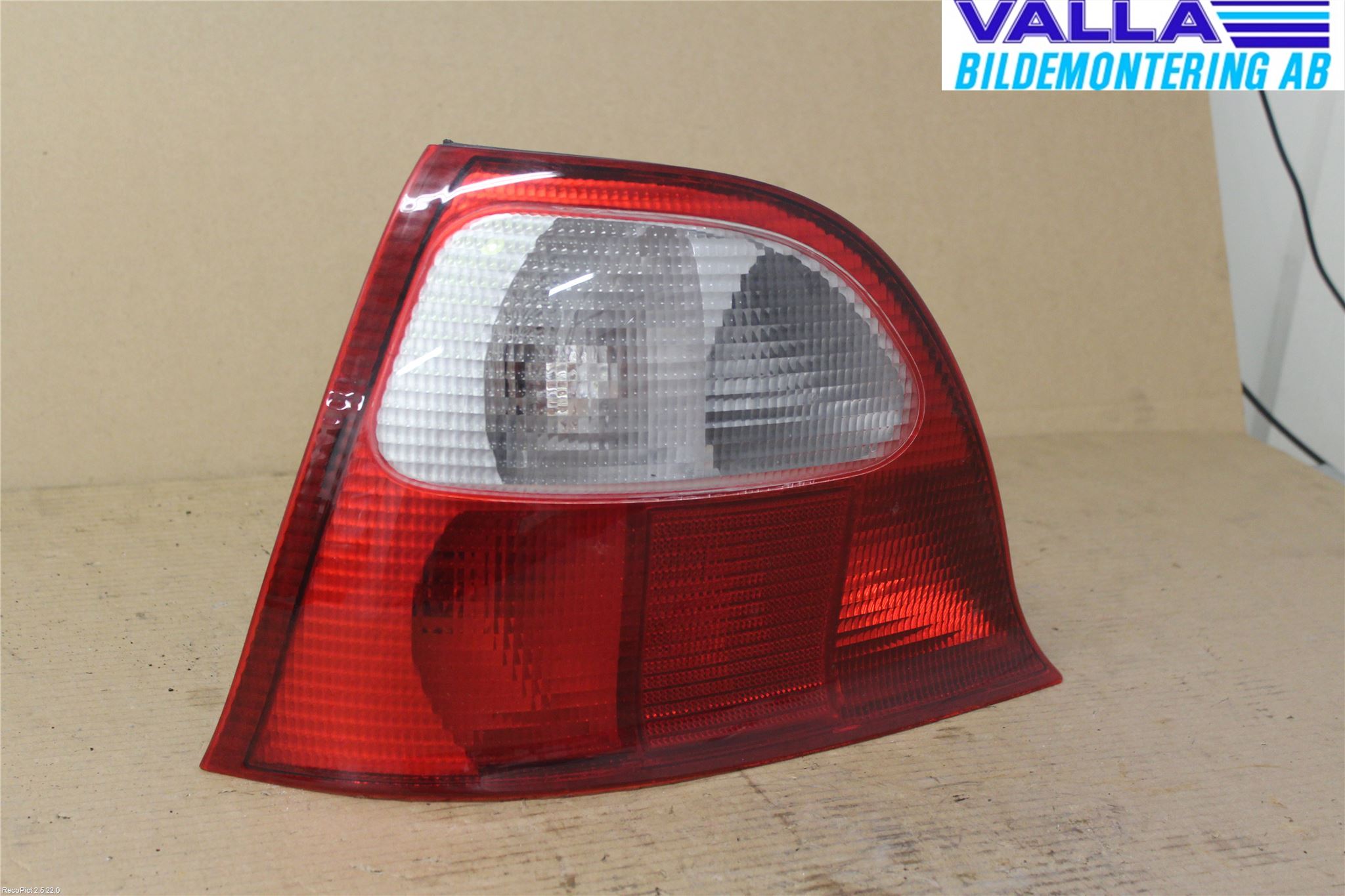 MG ZR Baklykt Venstre