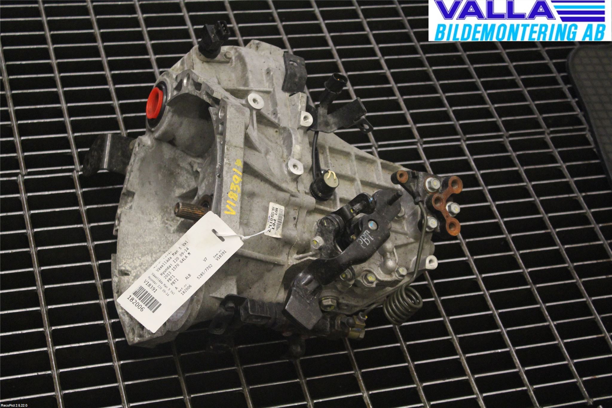 Hyundai i20 PB 09-14 Gearkasse 5 Trinn