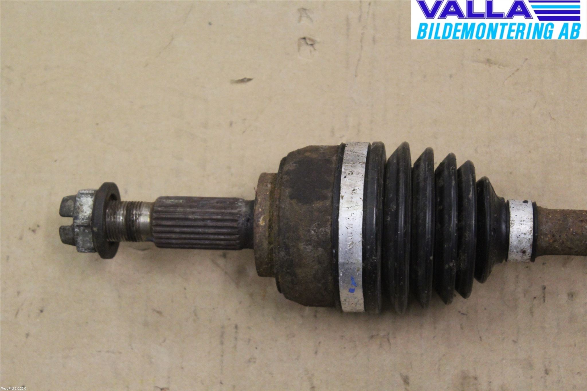 Renault CLIO III  09-12 Drivaksel Foran Kompl Venstre