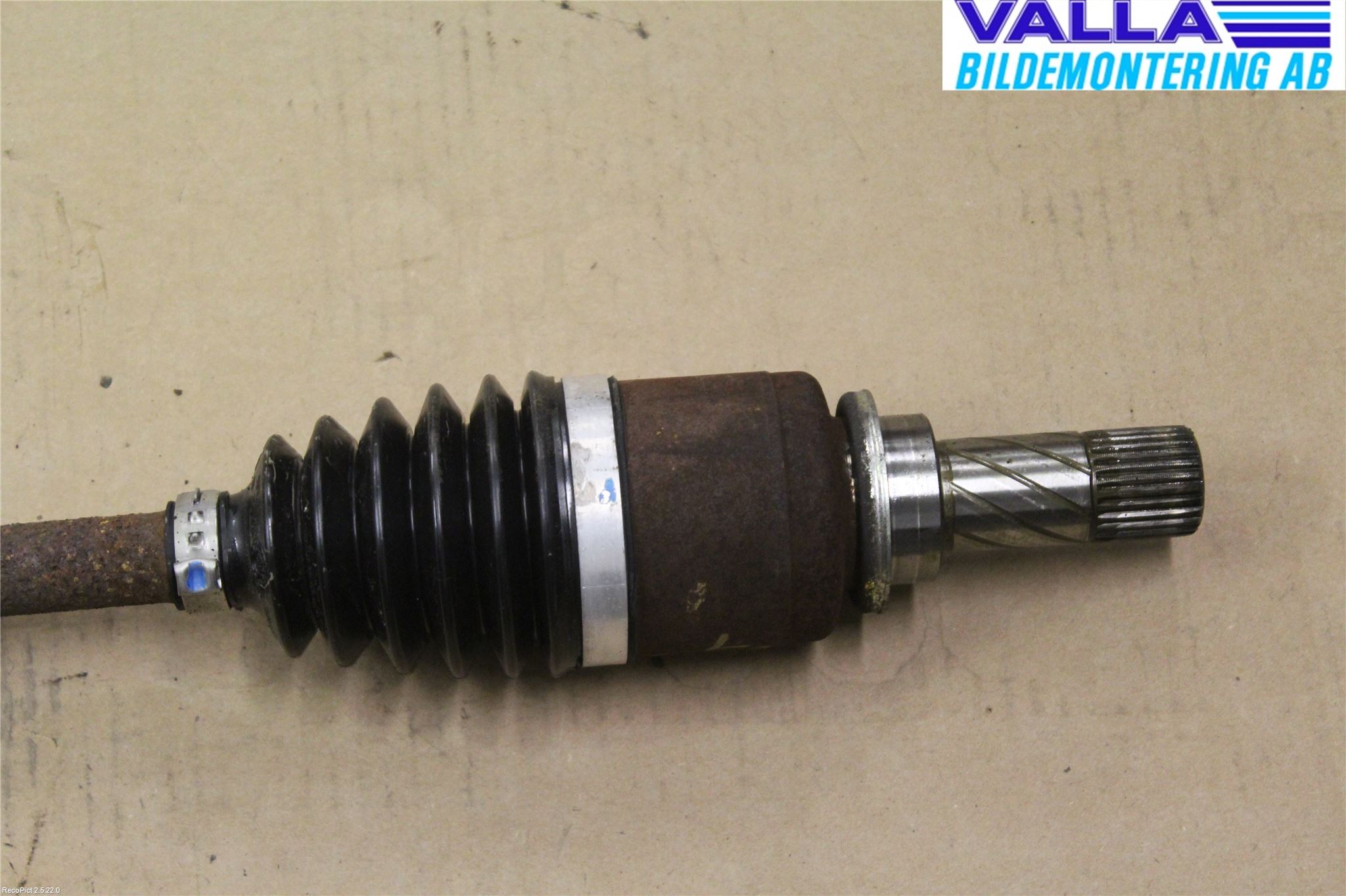 Renault CLIO III  09-12 Drivaksel Foran Kompl Venstre