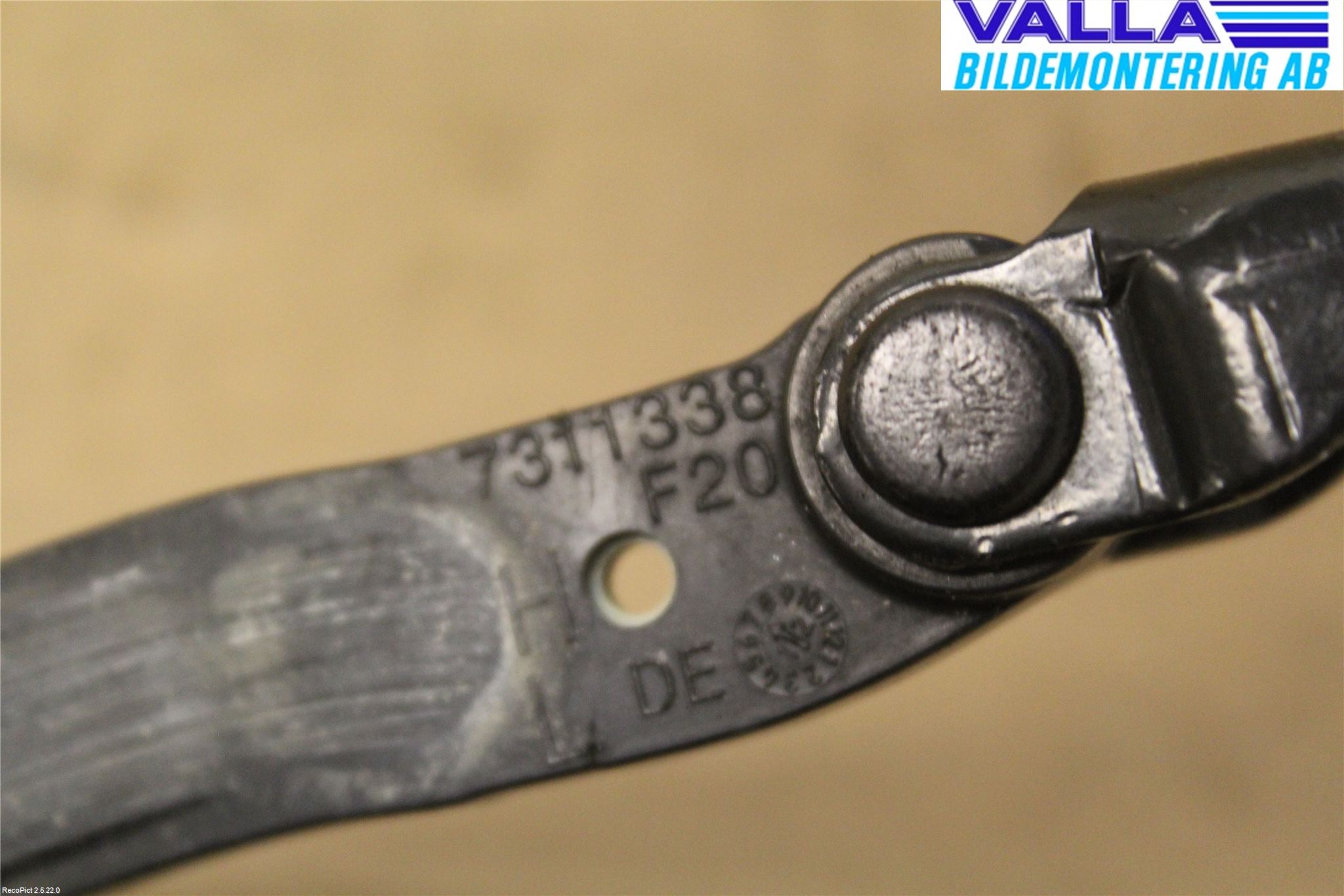 BMW 1 F20/F21 11-19 Dørstopper